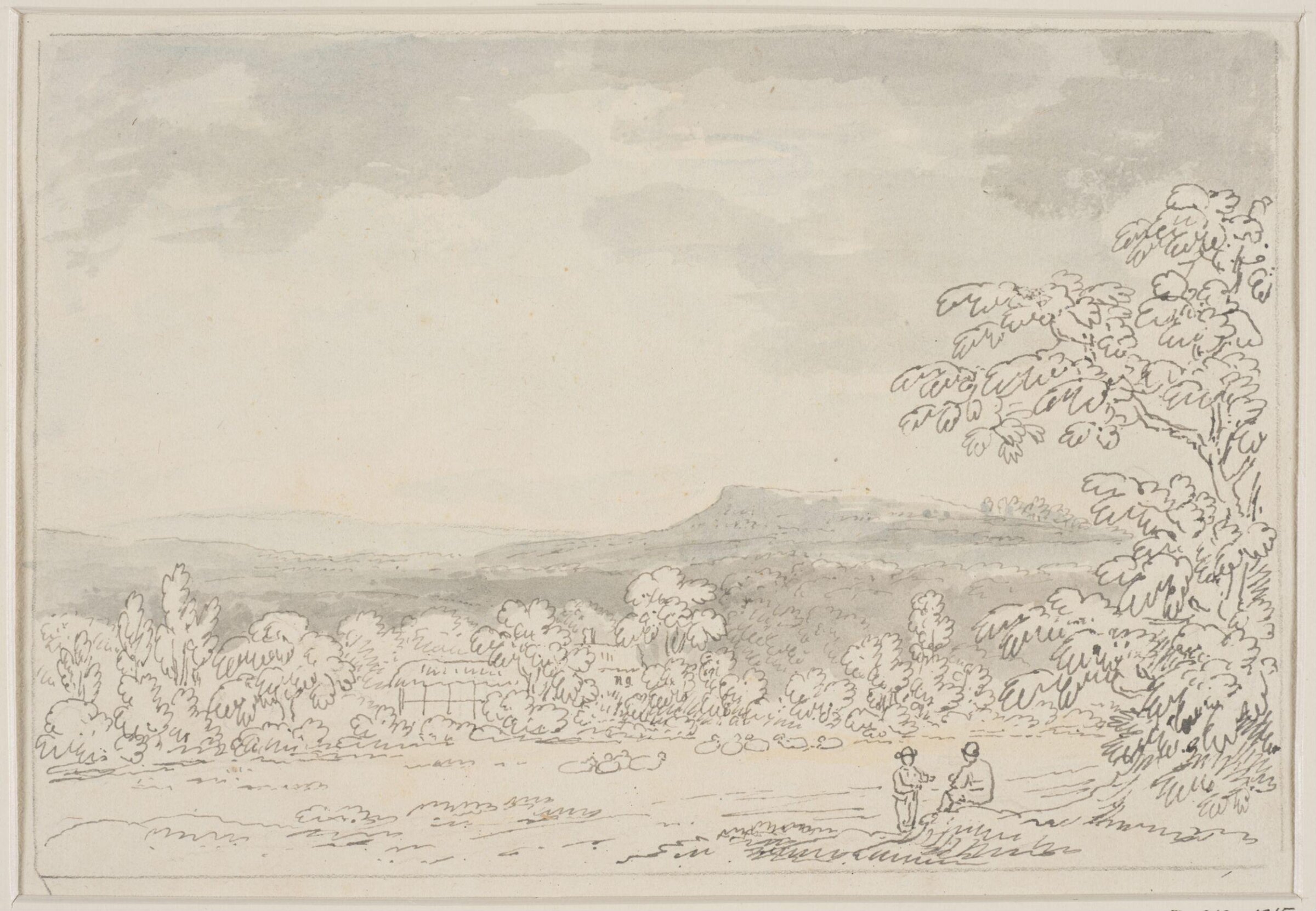 Drawing, Anthony Thomas Devis, c.1800s