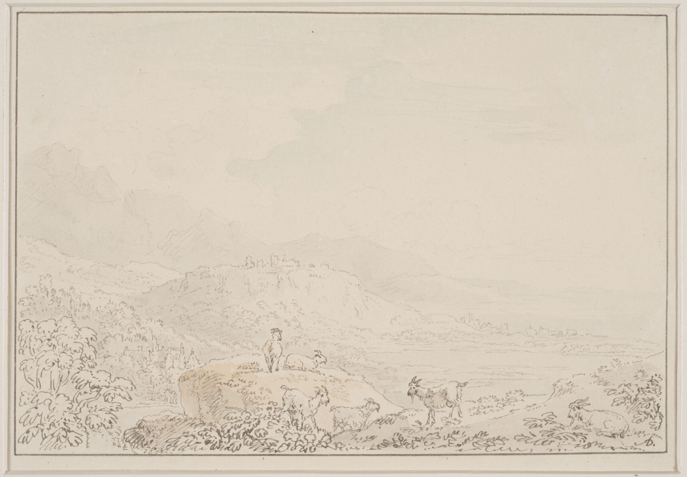 Drawing, Anthony Thomas Devis, c.1800s