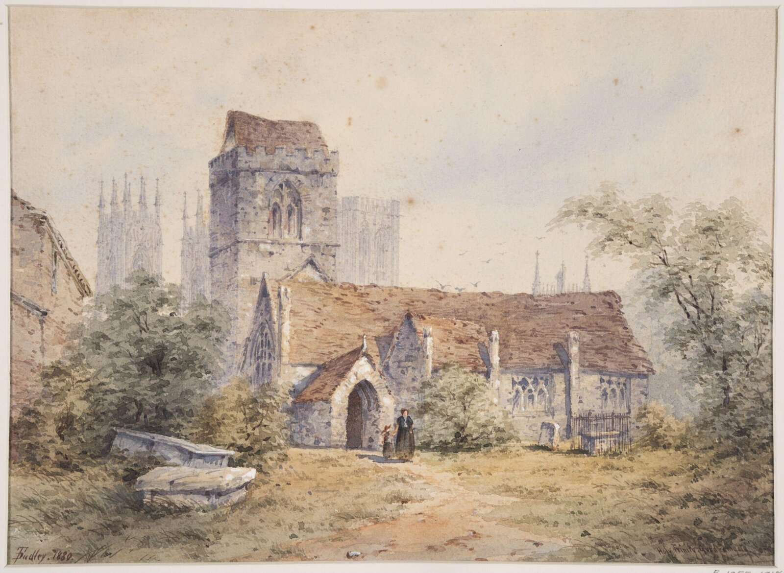 Watercolour, Thomas Dudley, 1880