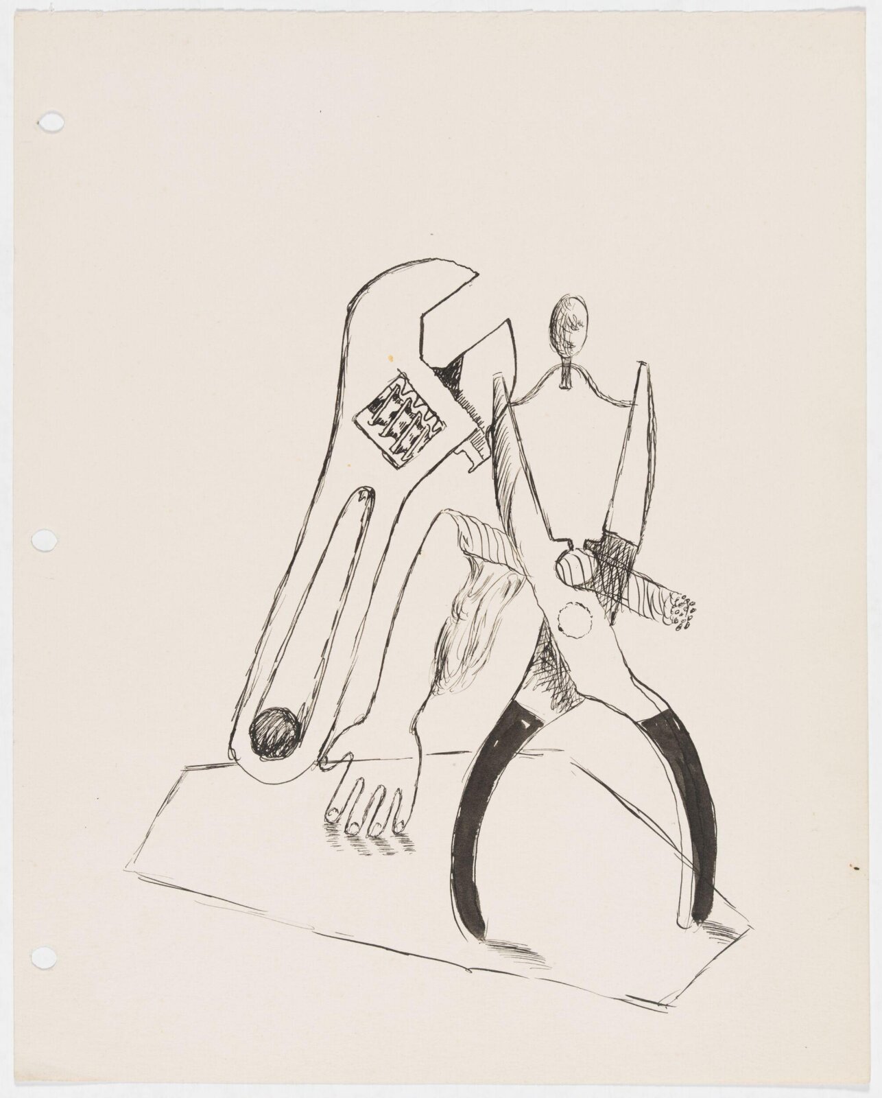 Drawing, Edward McKnight Kauffer, ca.1930-1935