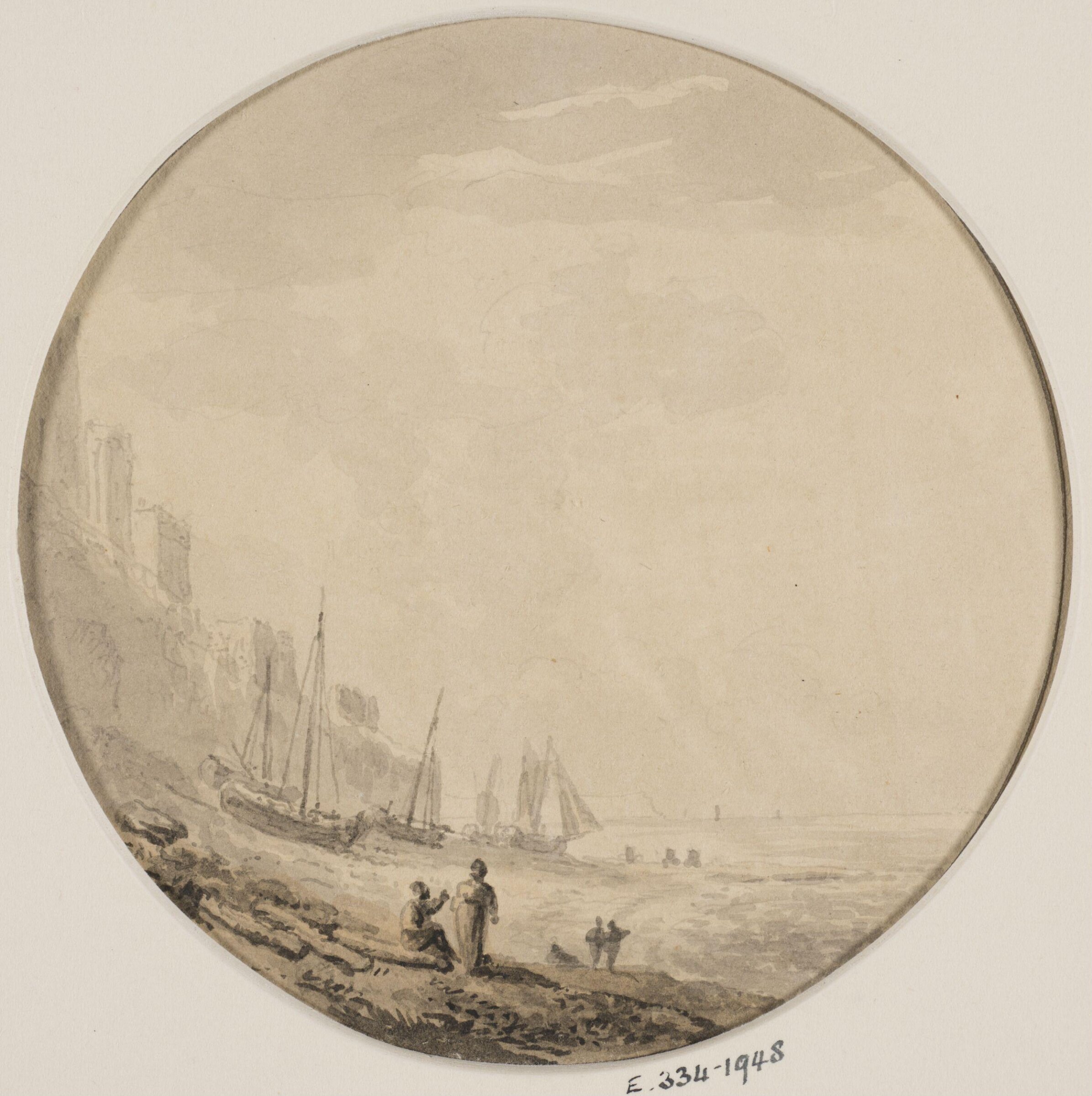 Drawing, Anthony Thomas Devis, 1729-1816