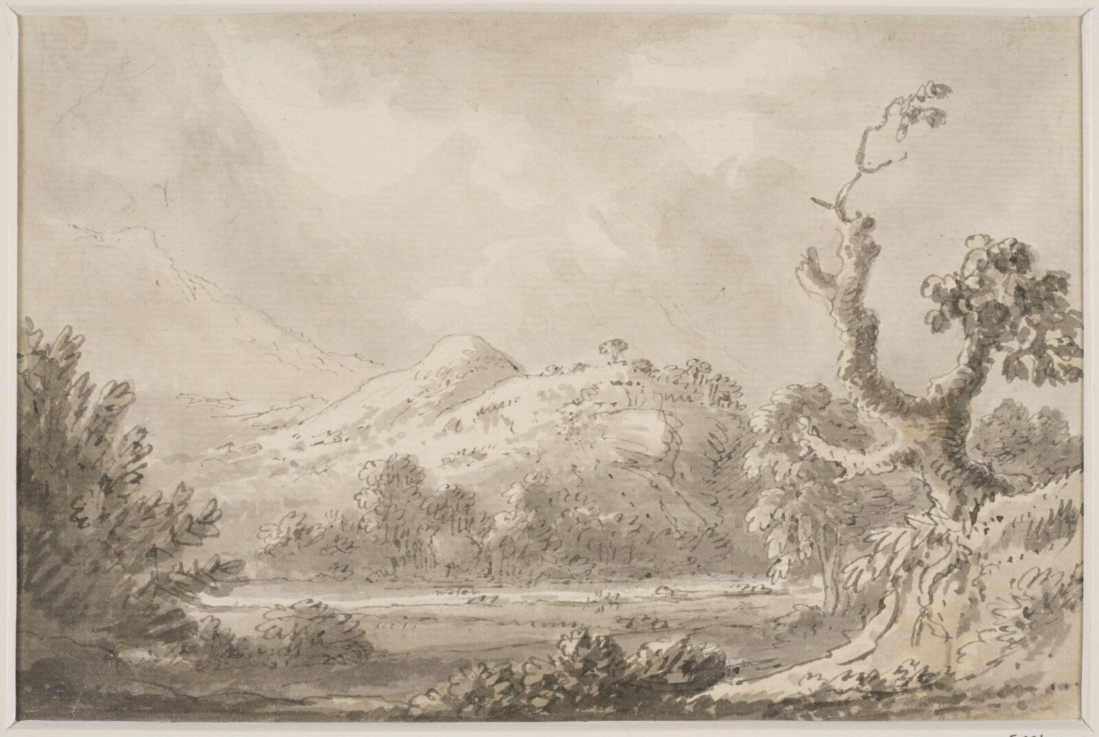 View in Borrowdale, Anthony Thomas Devis, 1729-1816