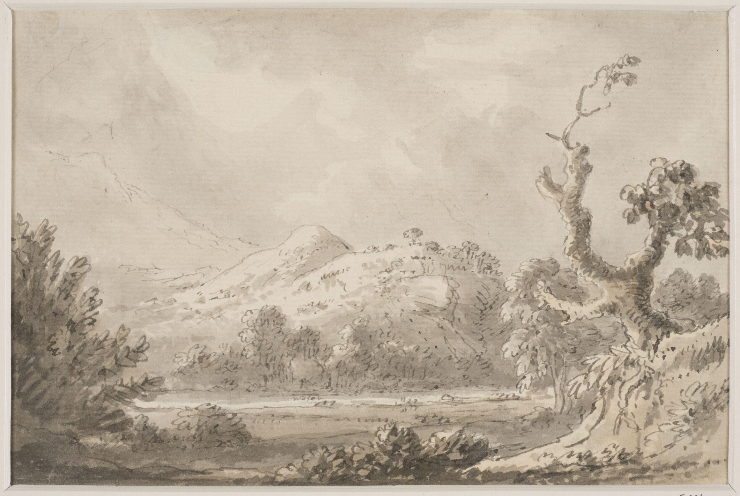 View in Borrowdale, Anthony Thomas Devis, 1729-1816