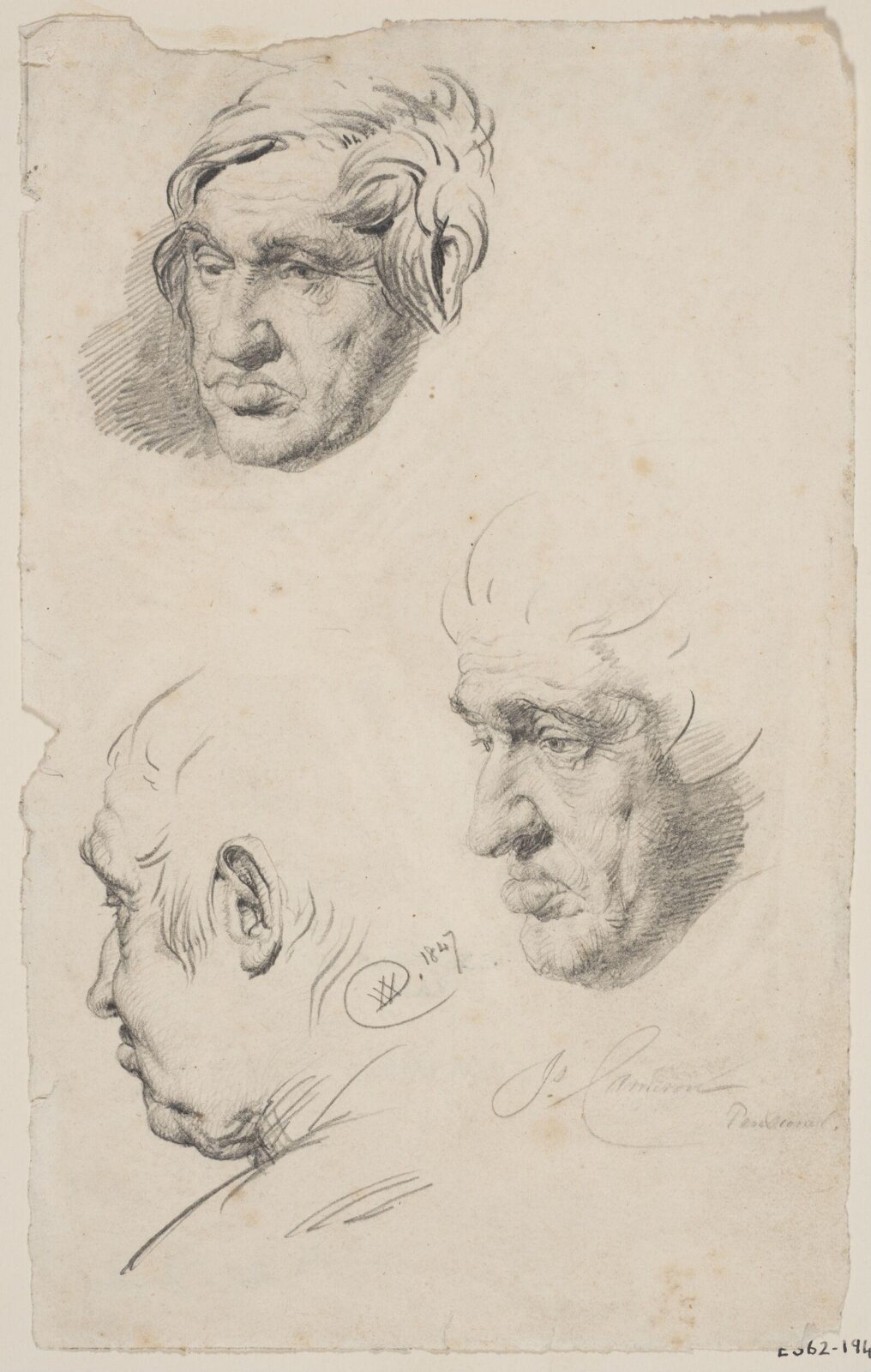 Drawing, William Fettes Douglas, 1847