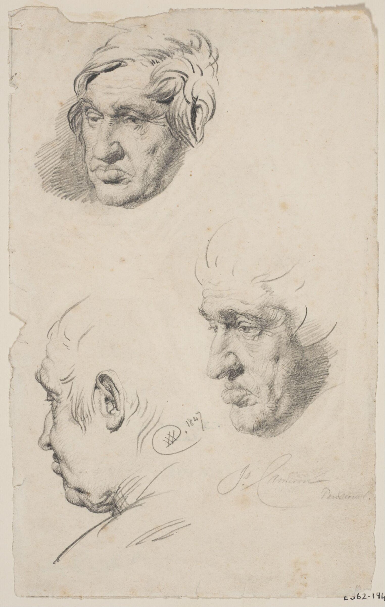 Drawing, William Fettes Douglas, 1847