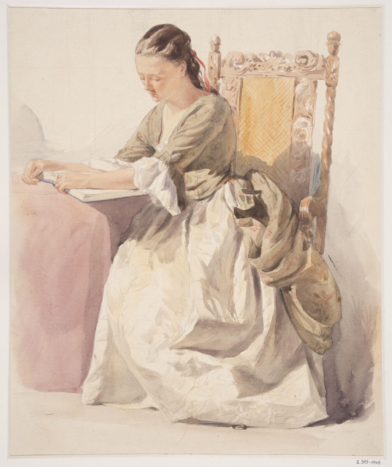 Drawing, George du Maurier, c. late 19th century