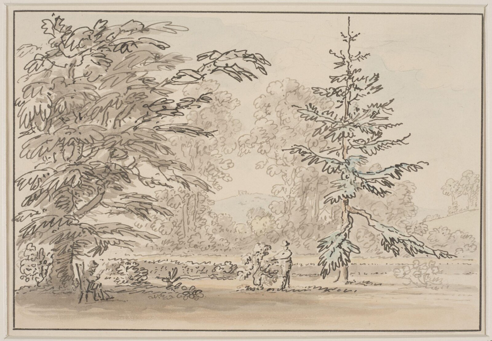 Drawing, Anthony Thomas Devis, c.1800s