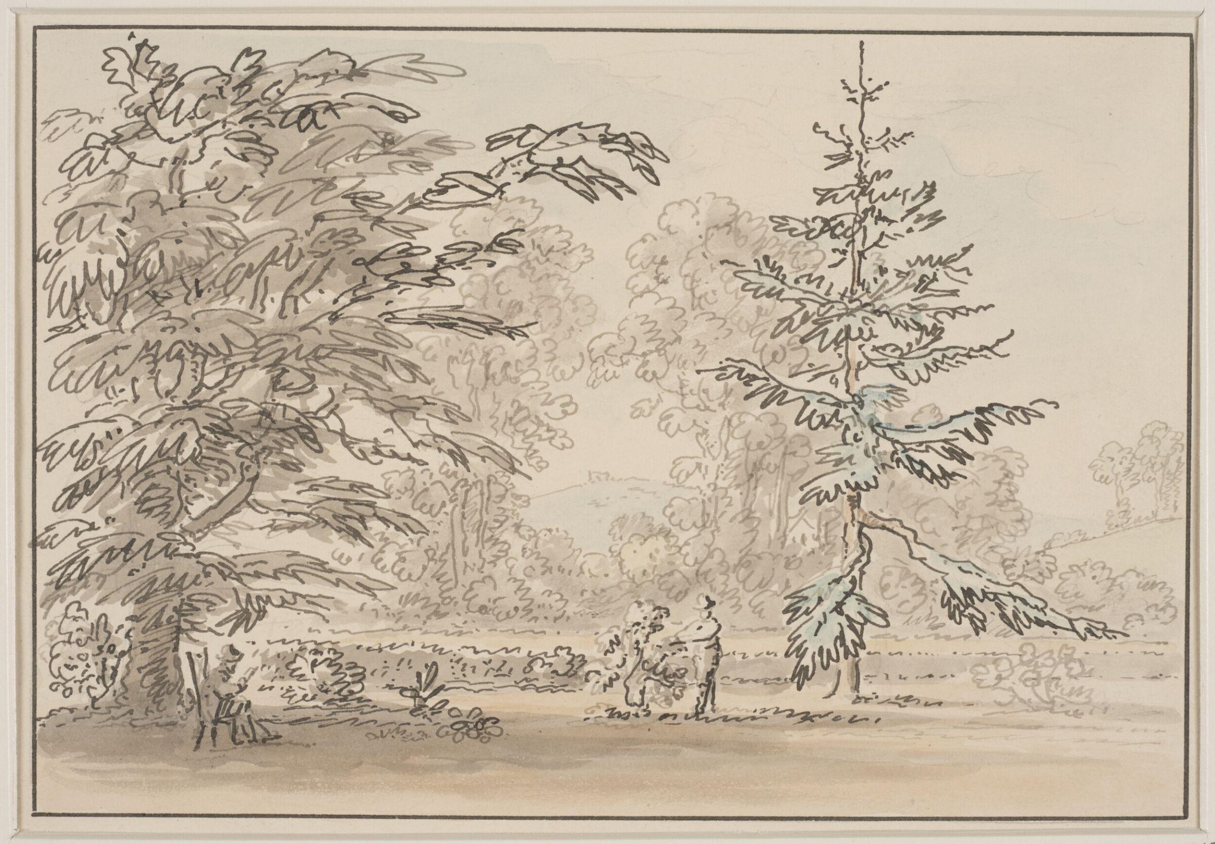 Drawing, Anthony Thomas Devis, c.1800s