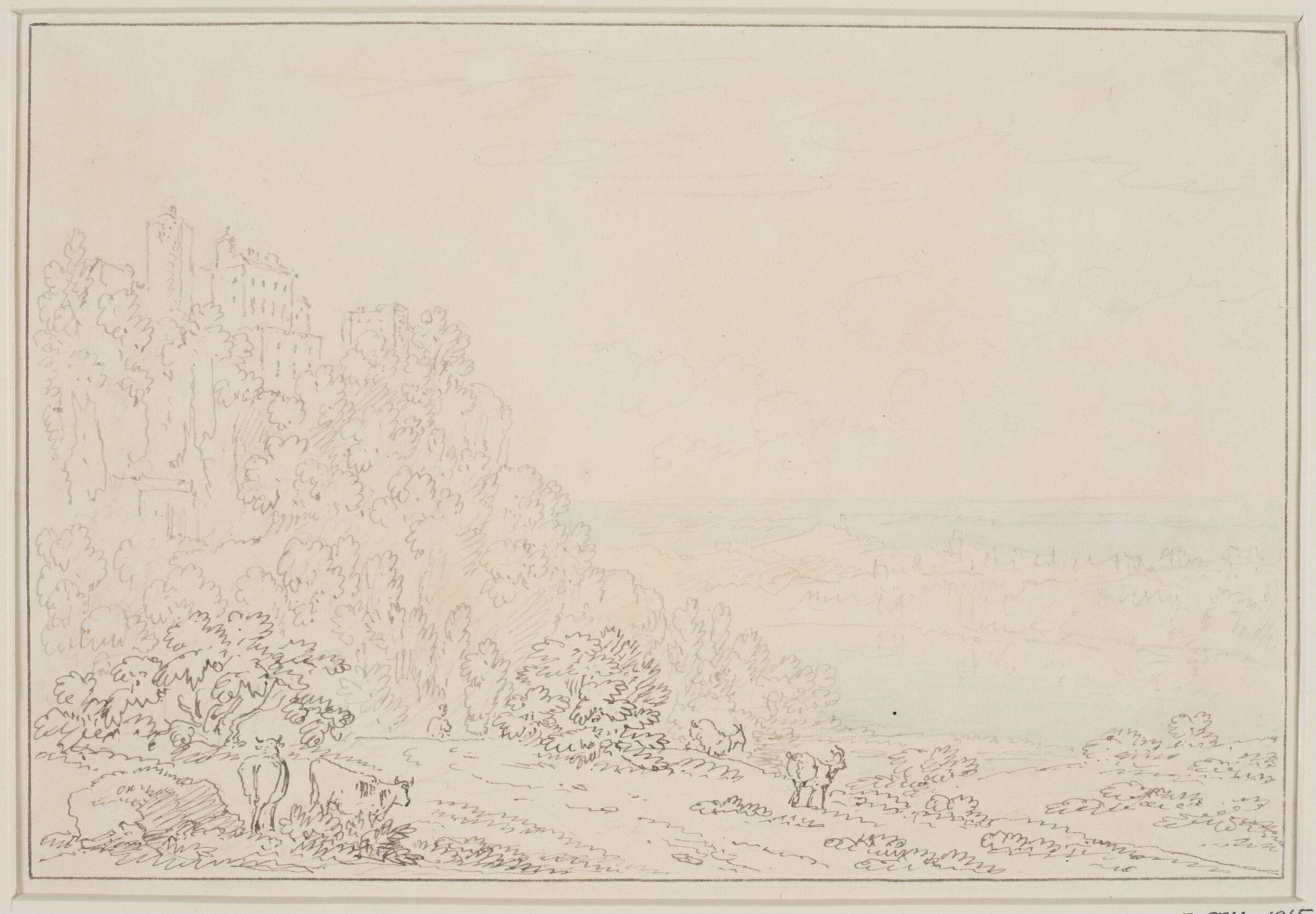 Drawing, Anthony Thomas Devis, c.1800s