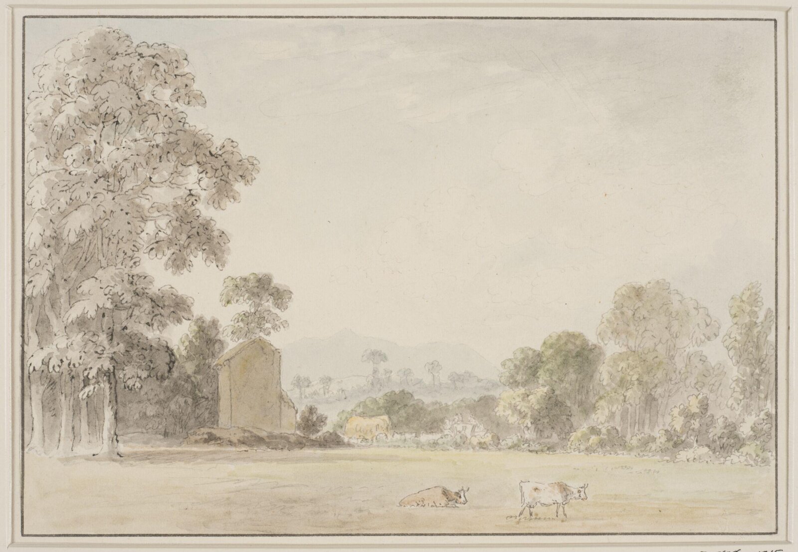 Drawing, Anthony Thomas Devis, c.1800s