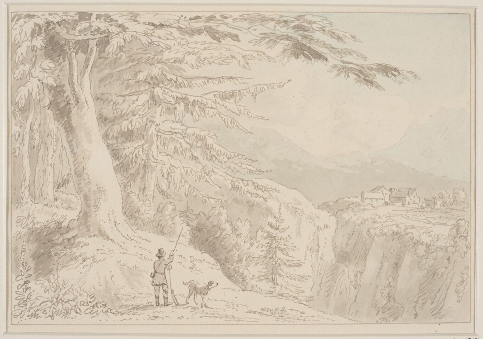 Drawing, Anthony Thomas Devis, c.1800s