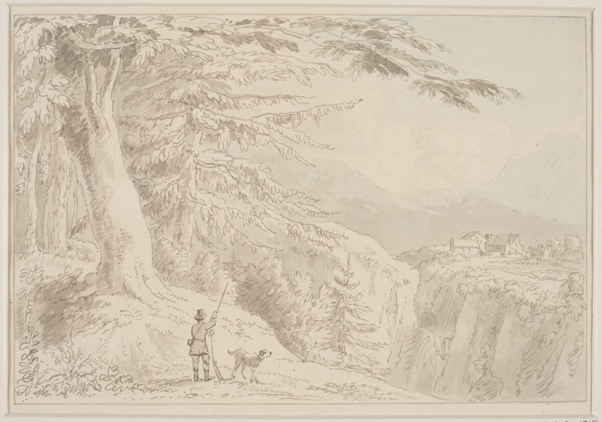 Drawing, Anthony Thomas Devis, c.1800s