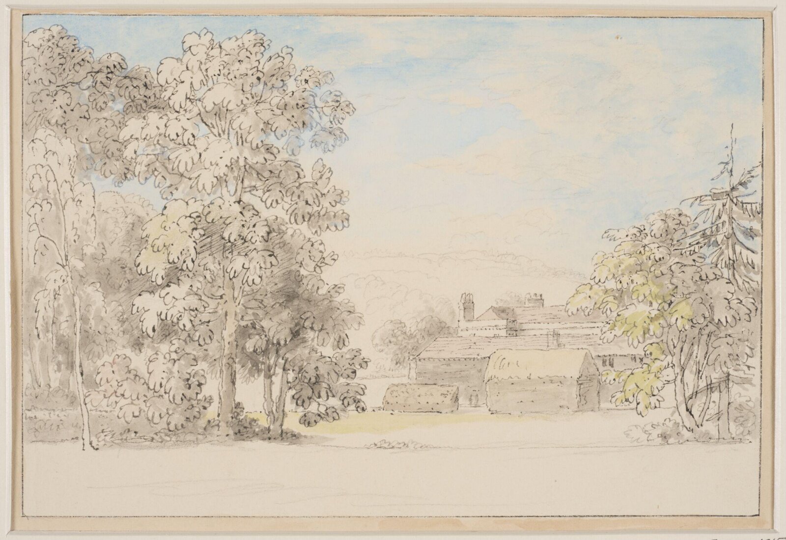 Drawing, Anthony Thomas Devis, c.1800s