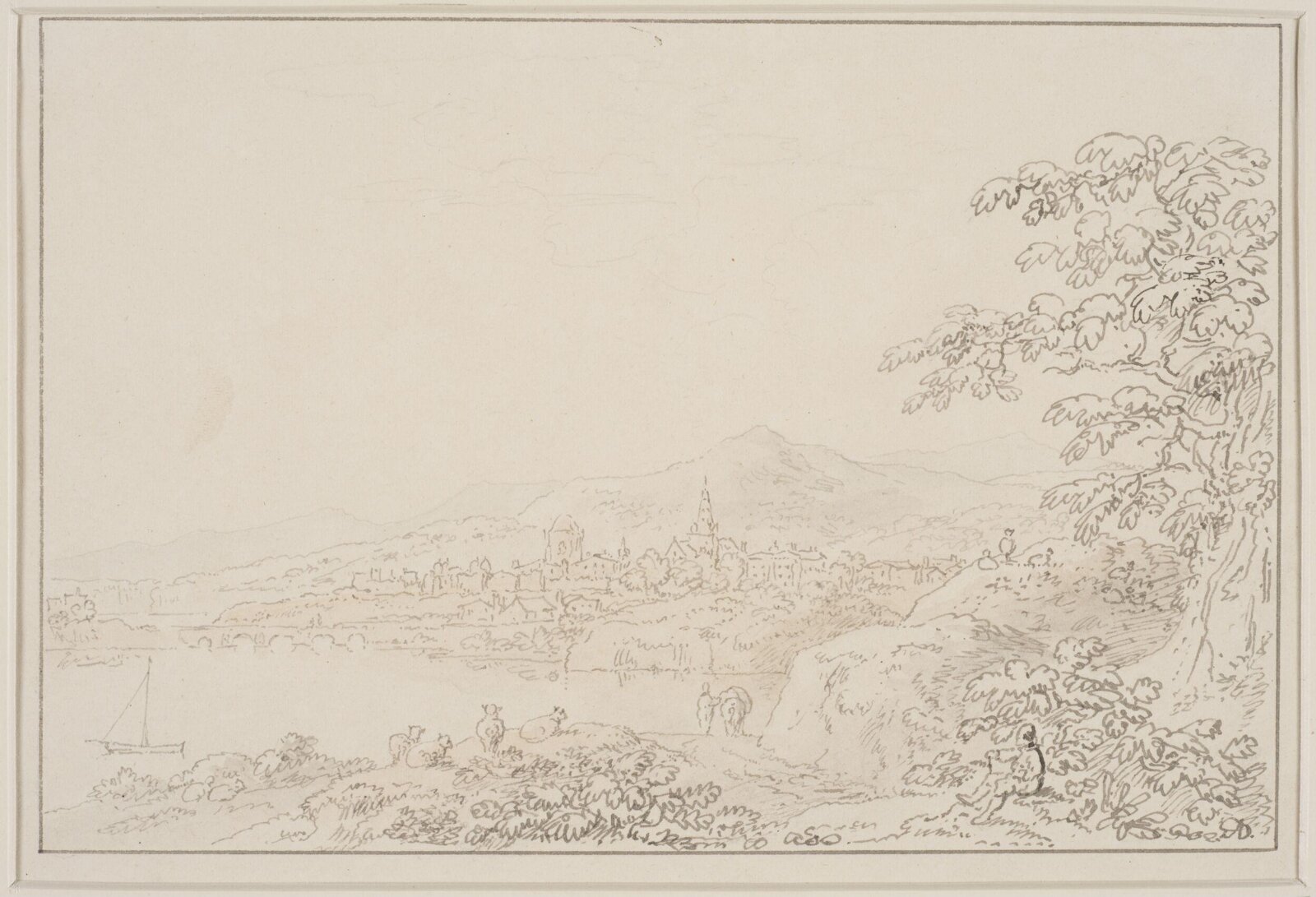 Drawing, Anthony Thomas Devis, c.1800s