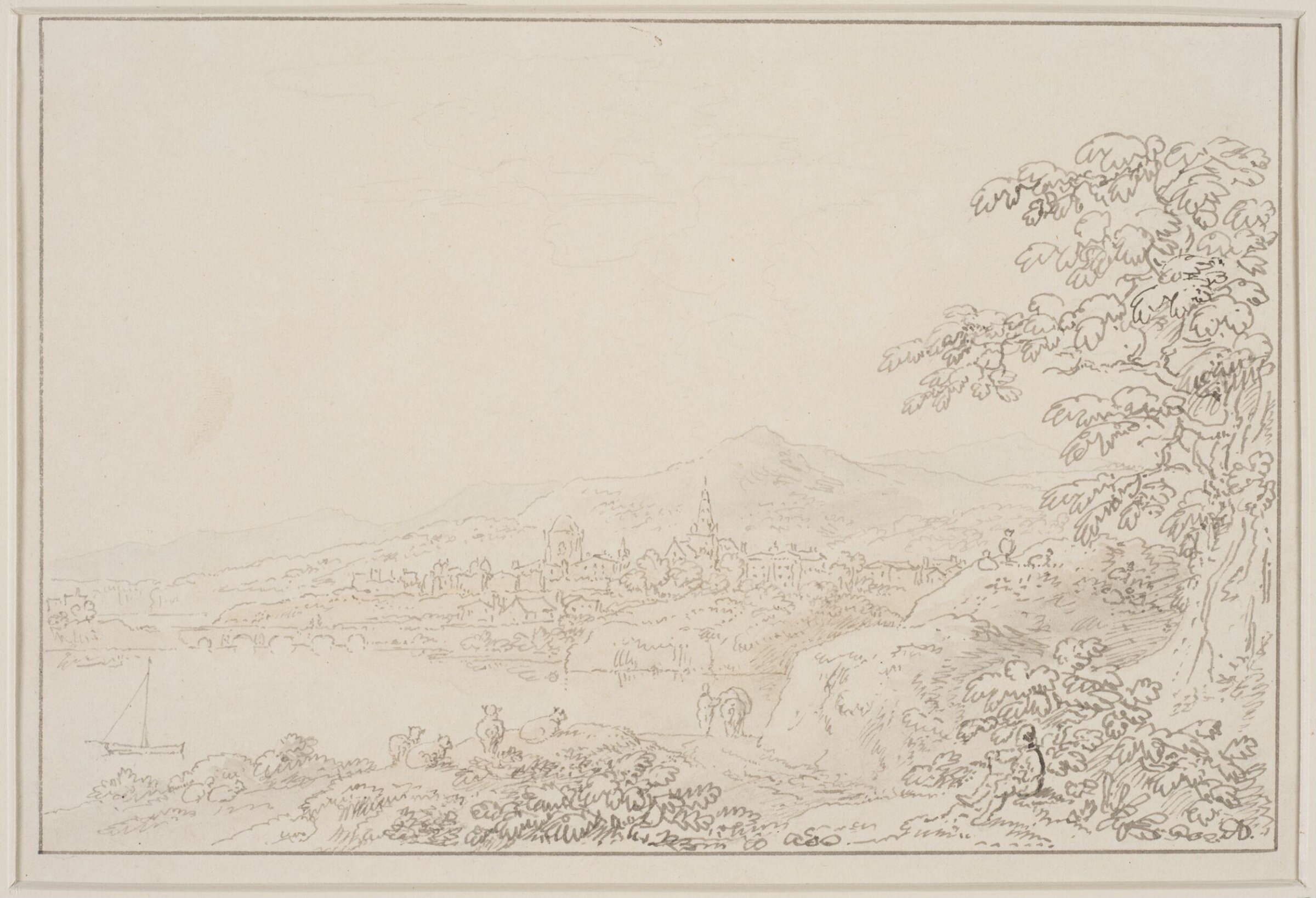 Drawing, Anthony Thomas Devis, c.1800s