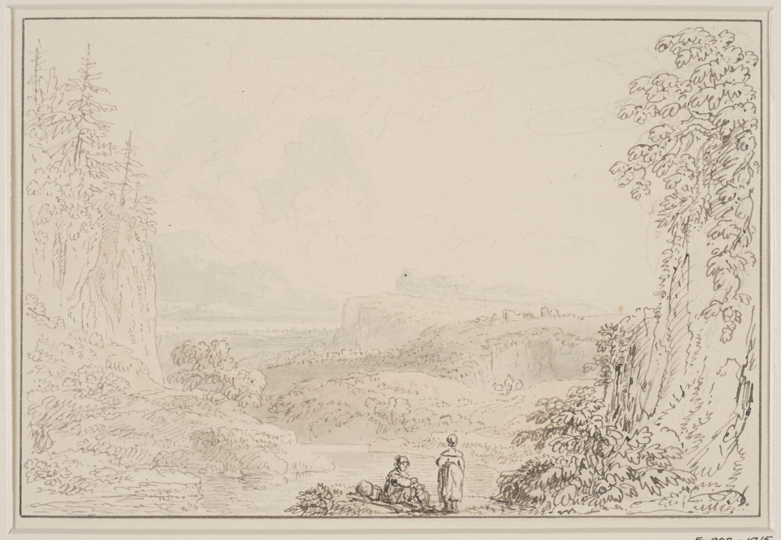Drawing, Anthony Thomas Devis, c.1800s