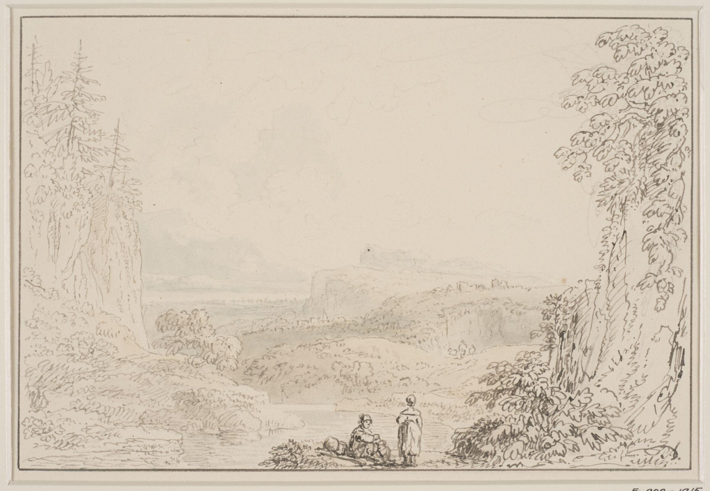 Drawing, Anthony Thomas Devis, c.1800s