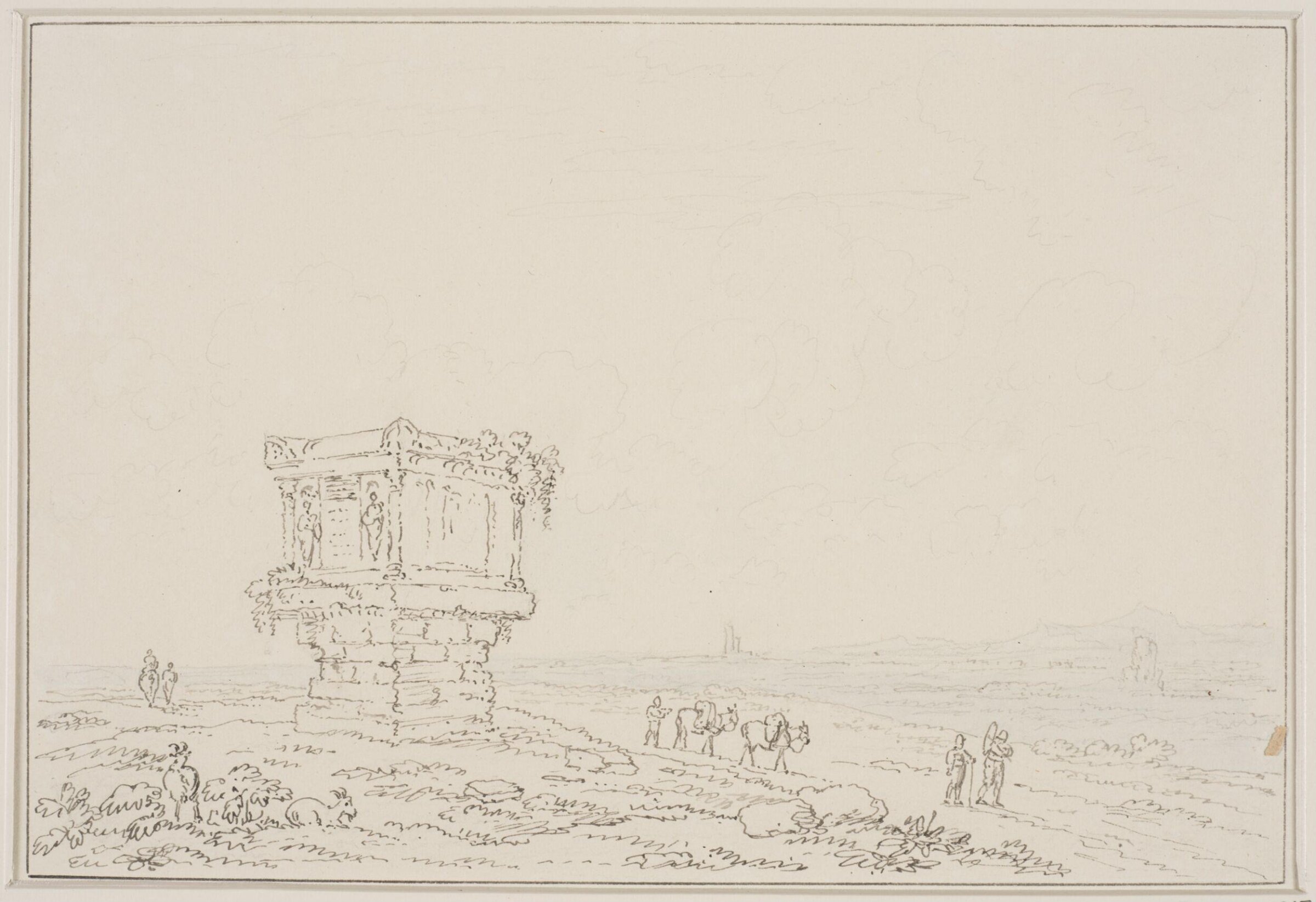 Drawing, Anthony Thomas Devis, c.1800s