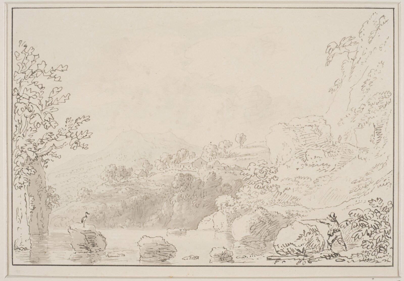 Drawing, Anthony Thomas Devis, c.1800s