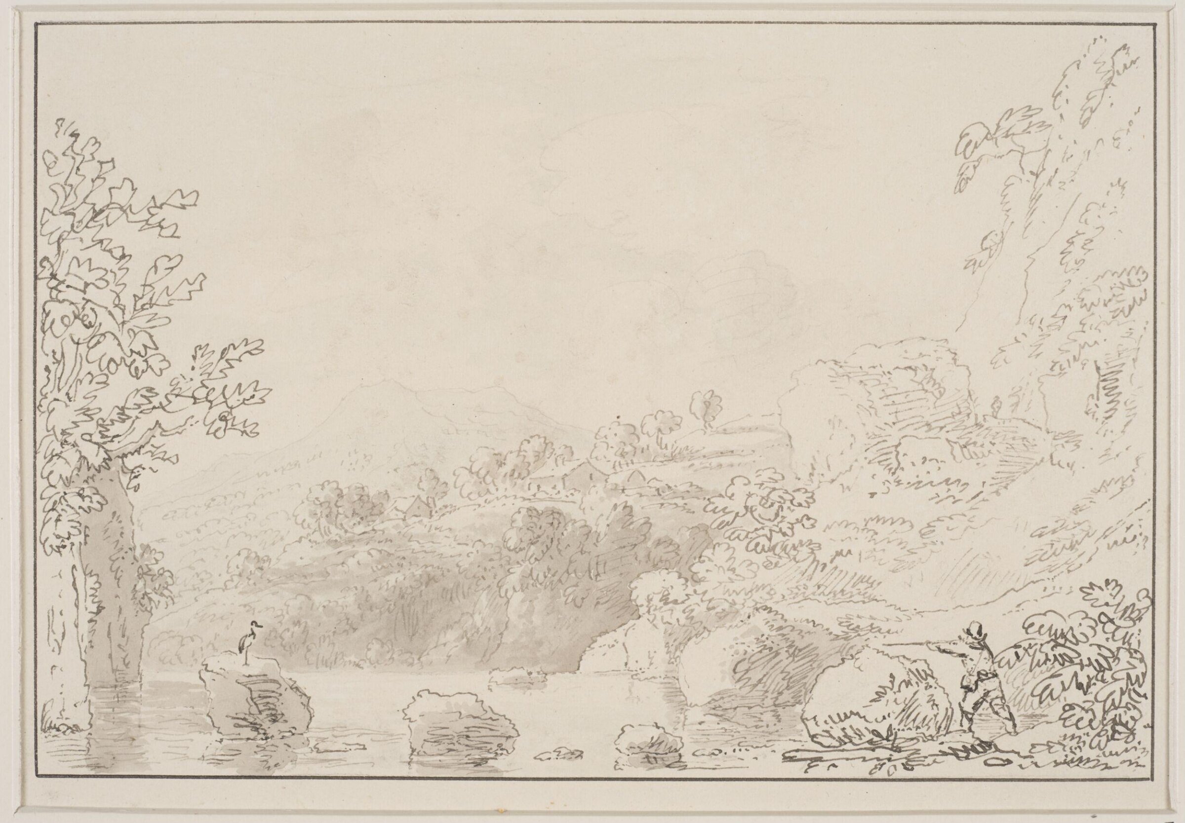 Drawing, Anthony Thomas Devis, c.1800s