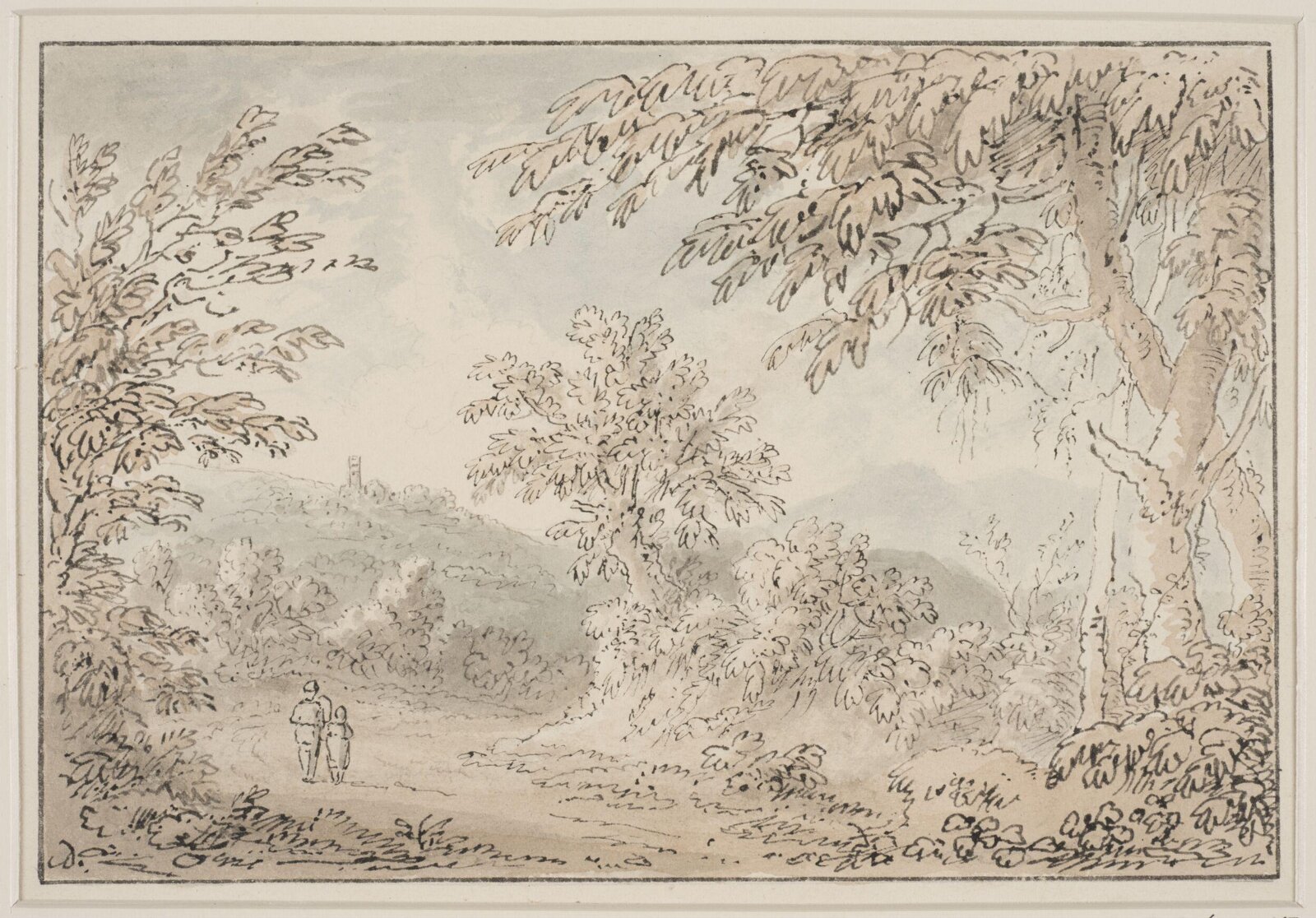 Drawing, Anthony Thomas Devis, c.1800s