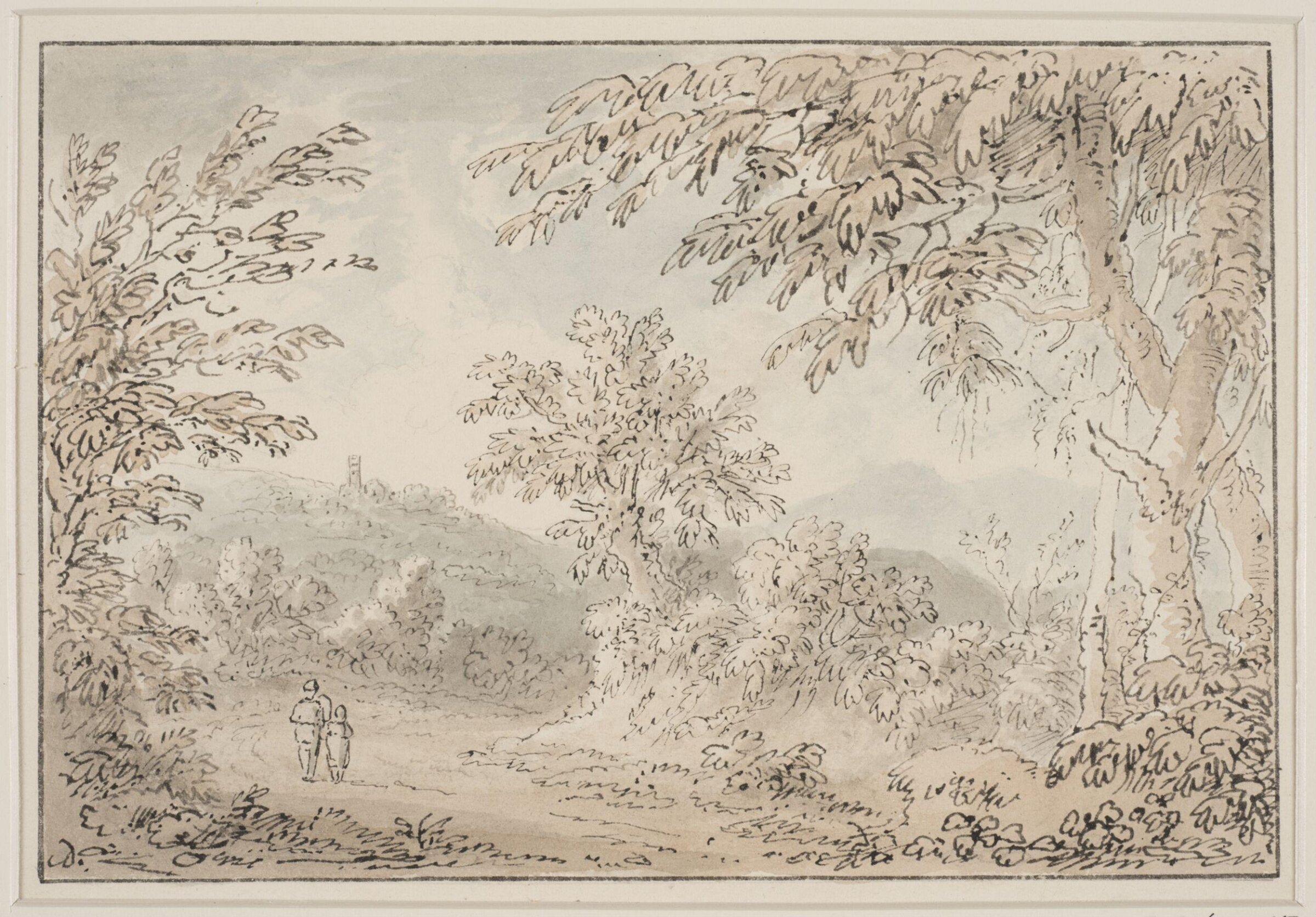 Drawing, Anthony Thomas Devis, c.1800s