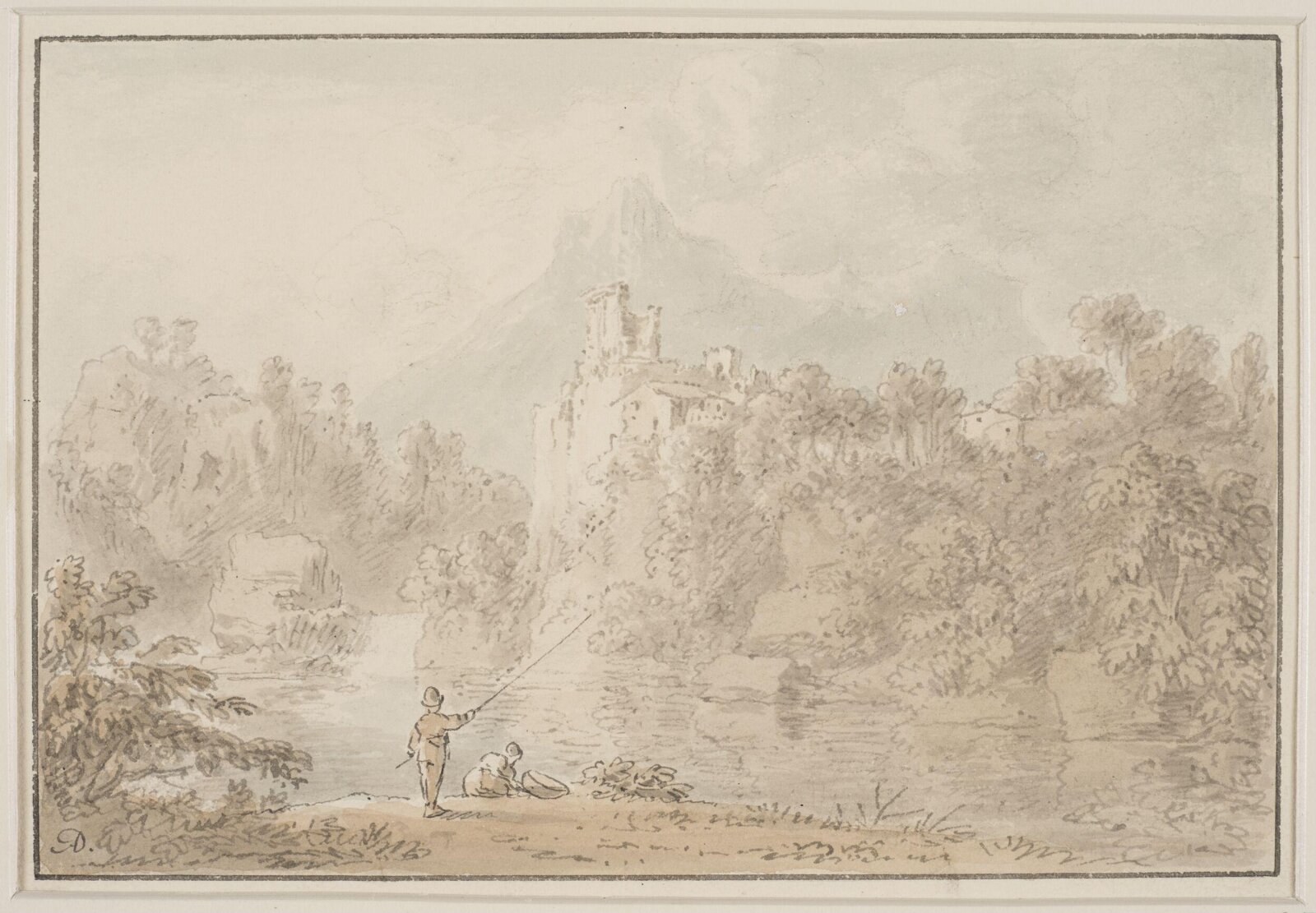 Drawing, Anthony Thomas Devis, c.1800s