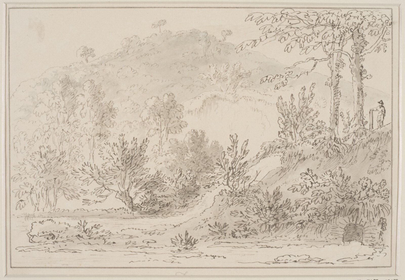 Drawing, Anthony Thomas Devis, c.1800s