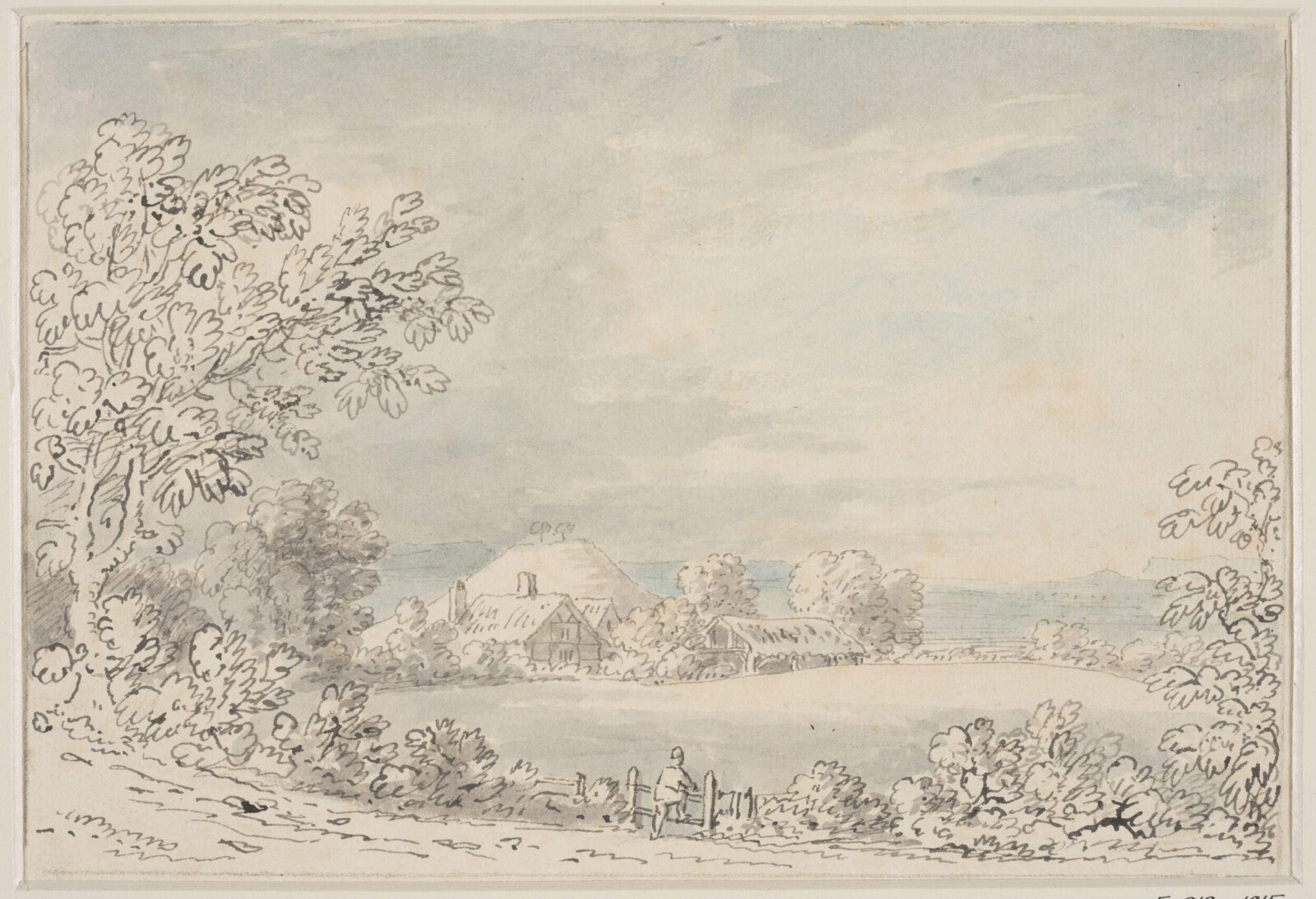 Drawing, Anthony Thomas Devis, c.1800s