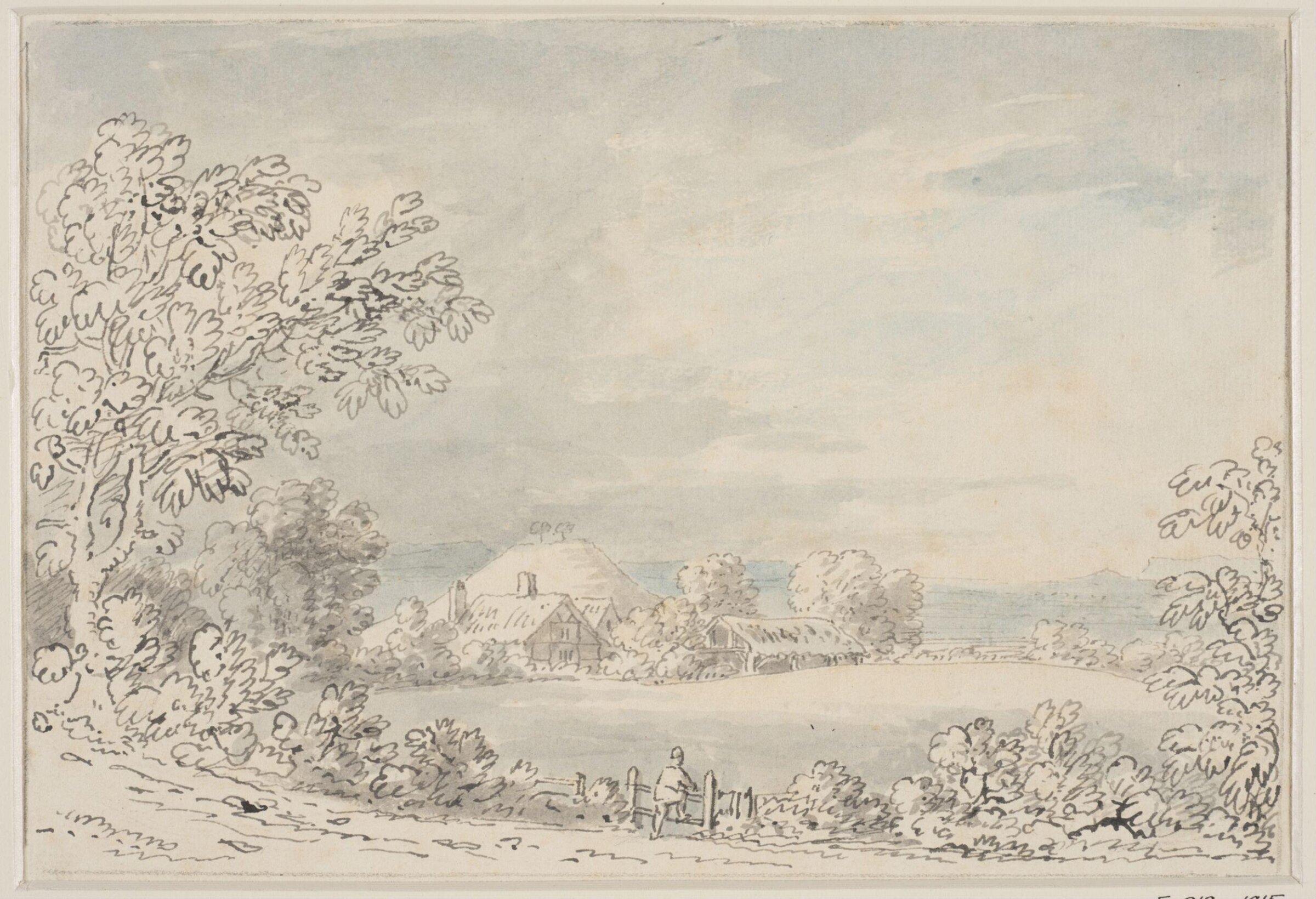 Drawing, Anthony Thomas Devis, c.1800s