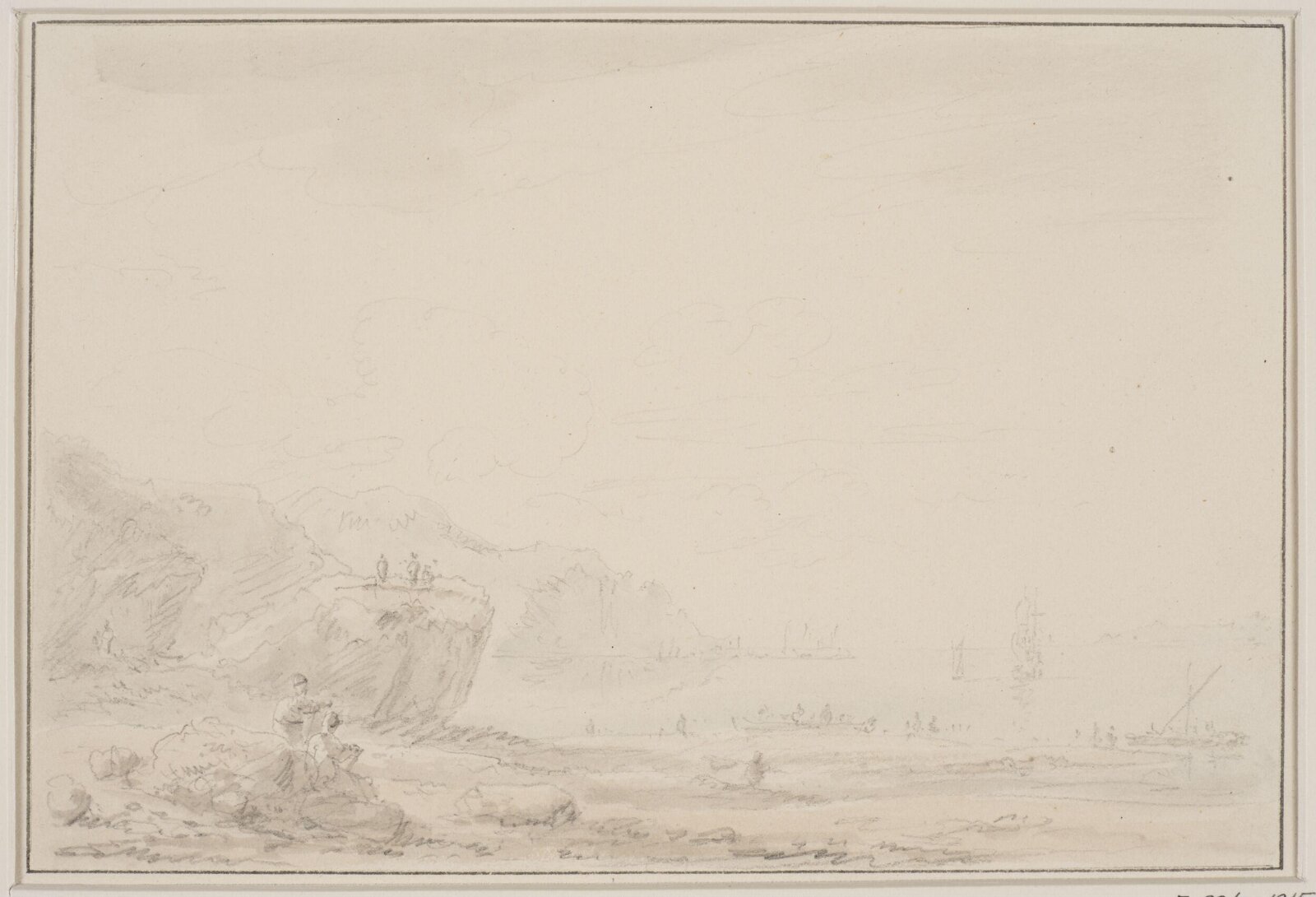 Drawing, Anthony Thomas Devis, c.1800s