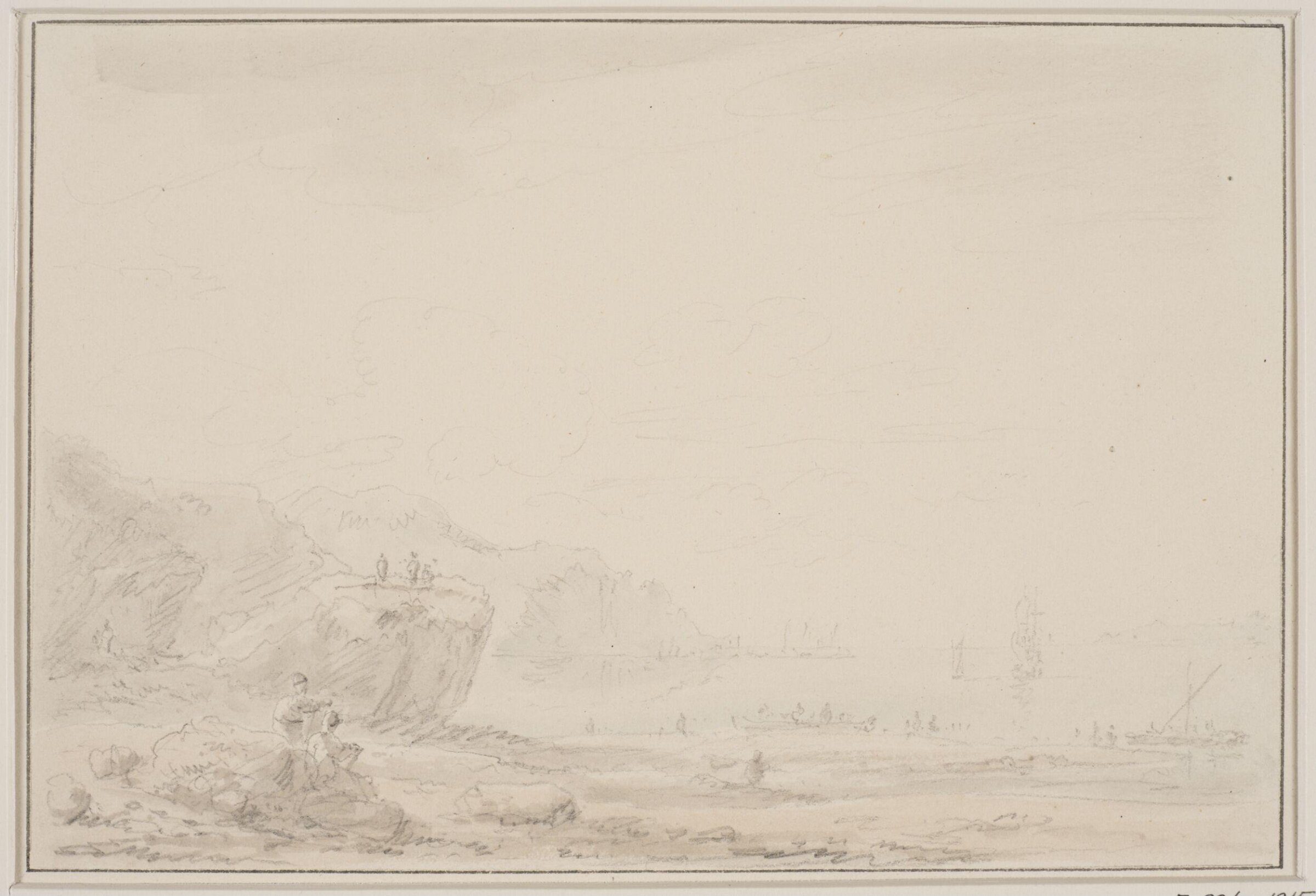 Drawing, Anthony Thomas Devis, c.1800s
