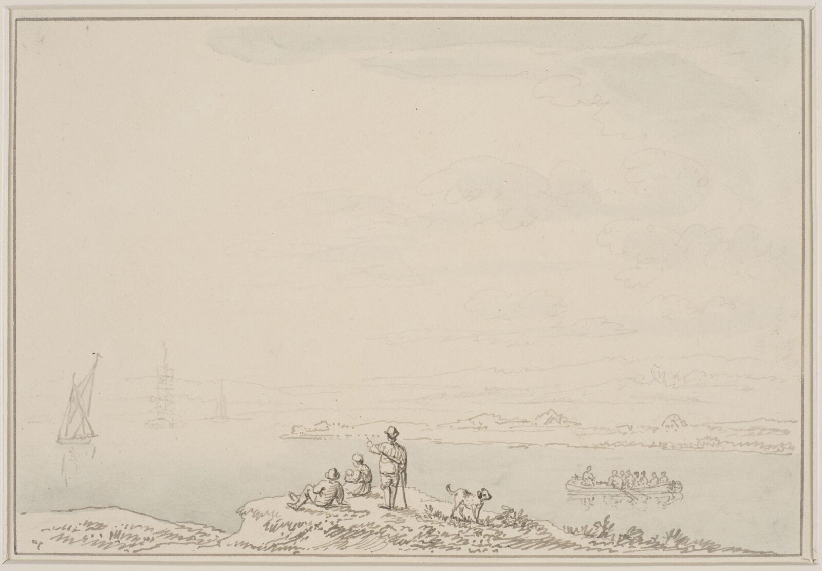Drawing, Anthony Thomas Devis, c.1800s