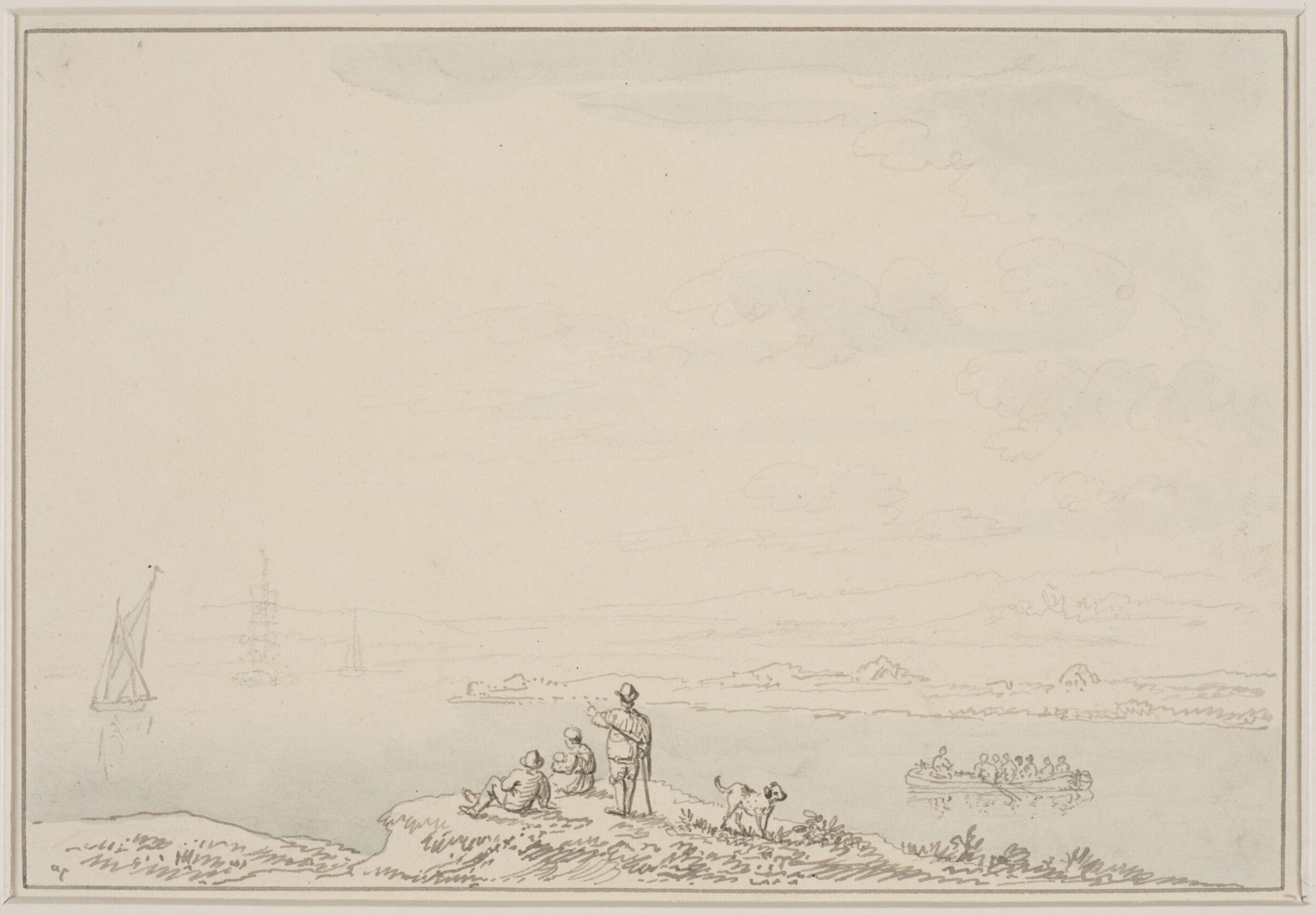 Drawing, Anthony Thomas Devis, c.1800s