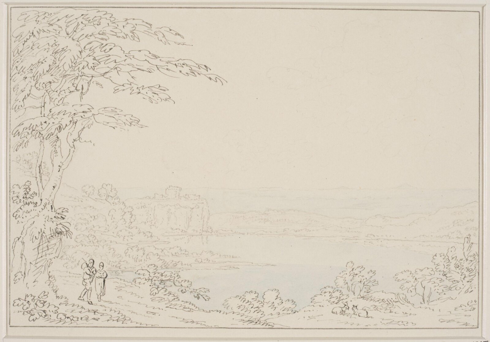 Drawing, Anthony Thomas Devis, c.1800s