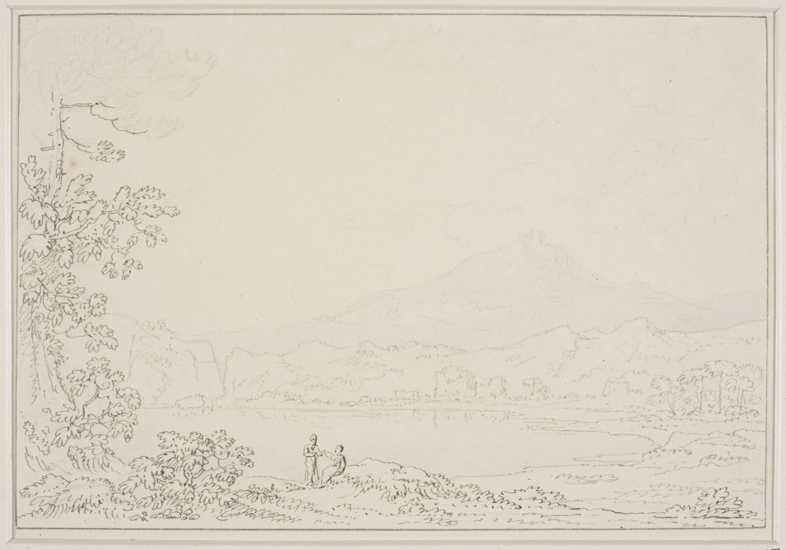 Drawing, Anthony Thomas Devis, c.1800s