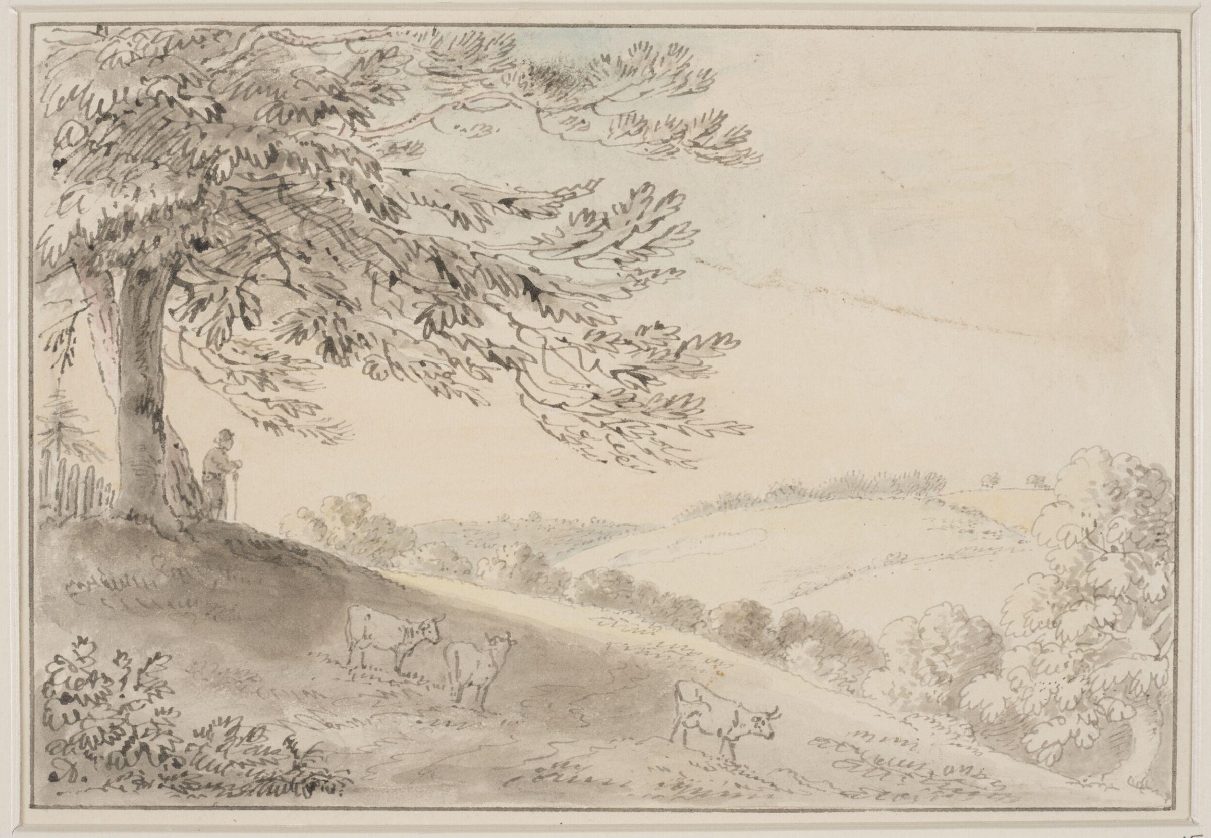 Drawing, Anthony Thomas Devis, c.1800s
