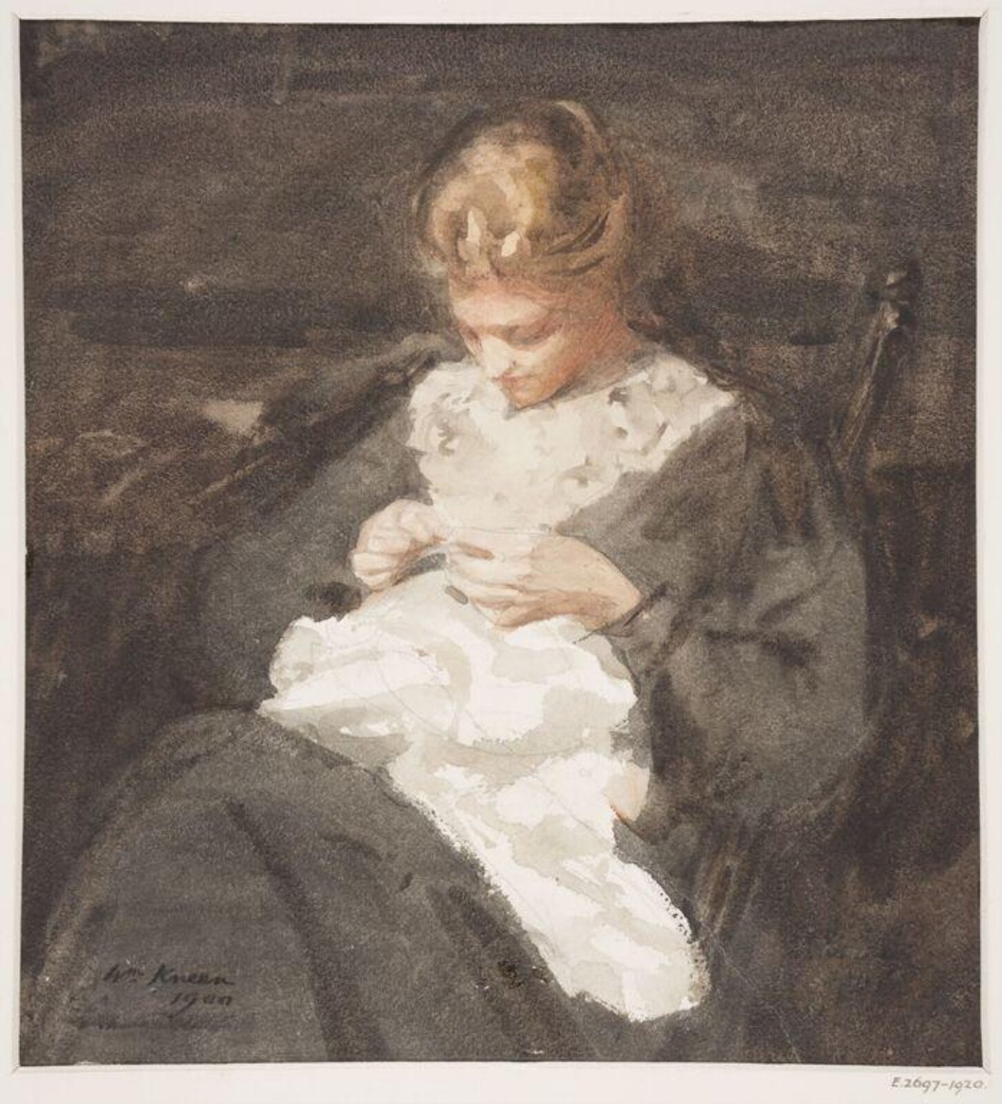 Drawing, William Kneen, 1900