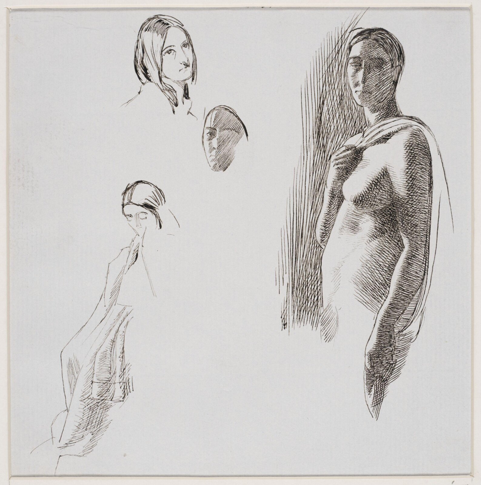 Drawing, Charles Samuel Keene, c. 1843-1891