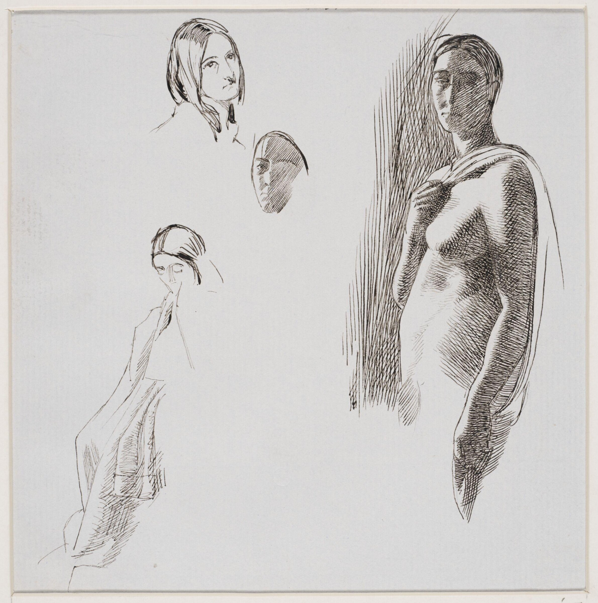 Drawing, Charles Samuel Keene, c. 1843-1891