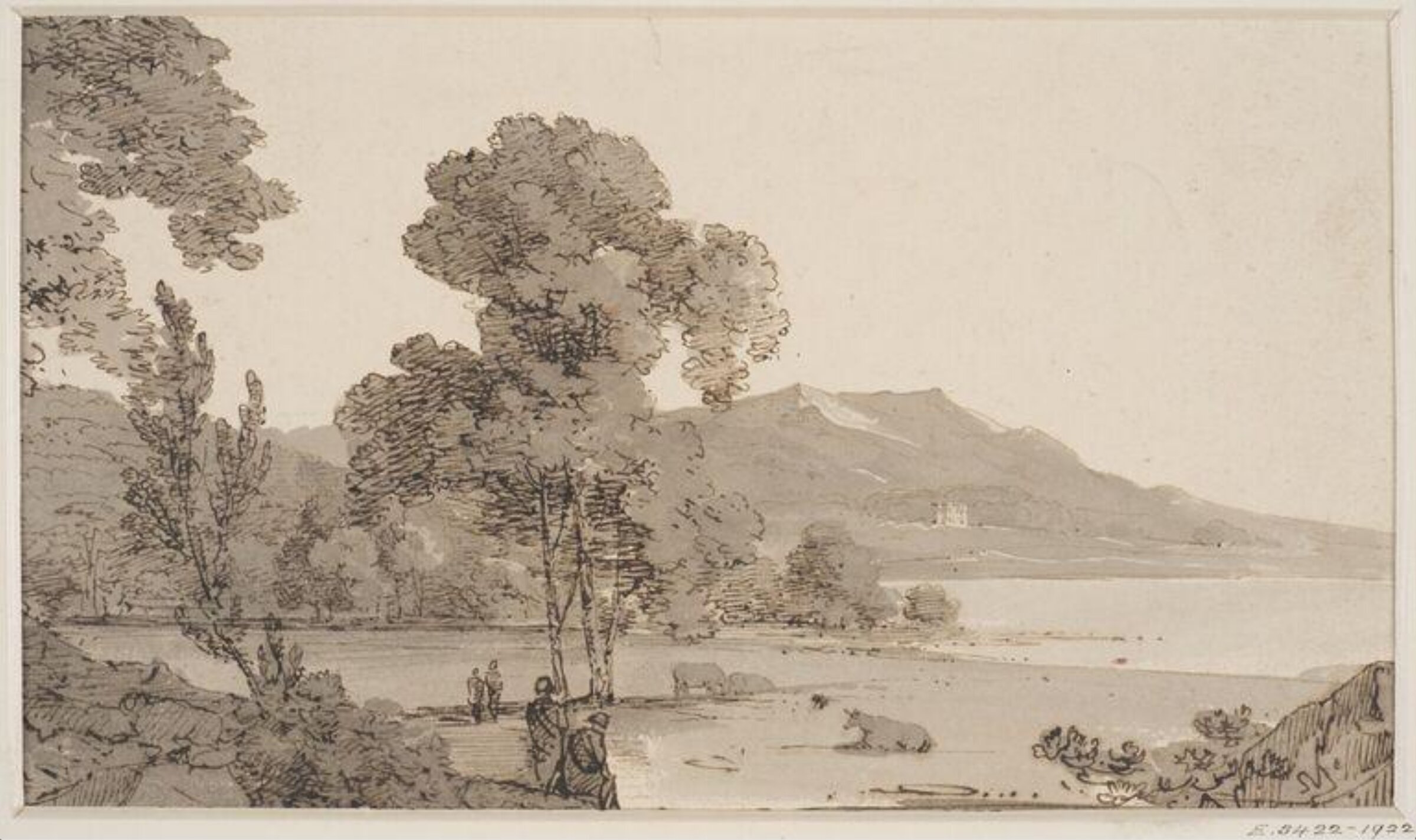 Drawing, John Baverstock Knight, c. early 19th century