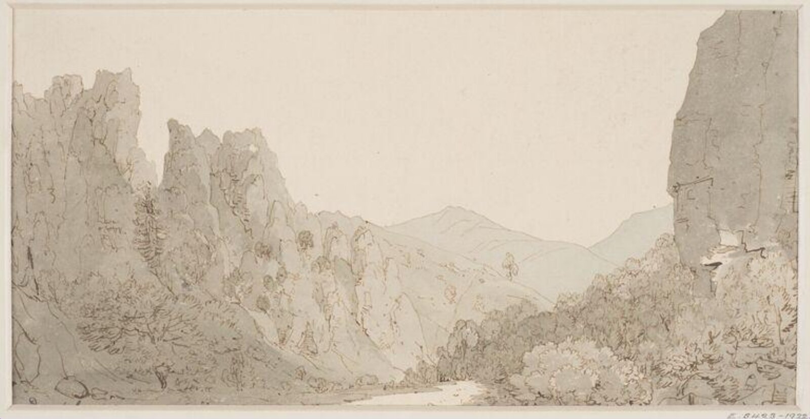 Drawing, John Baverstock Knight, c. early 19th century