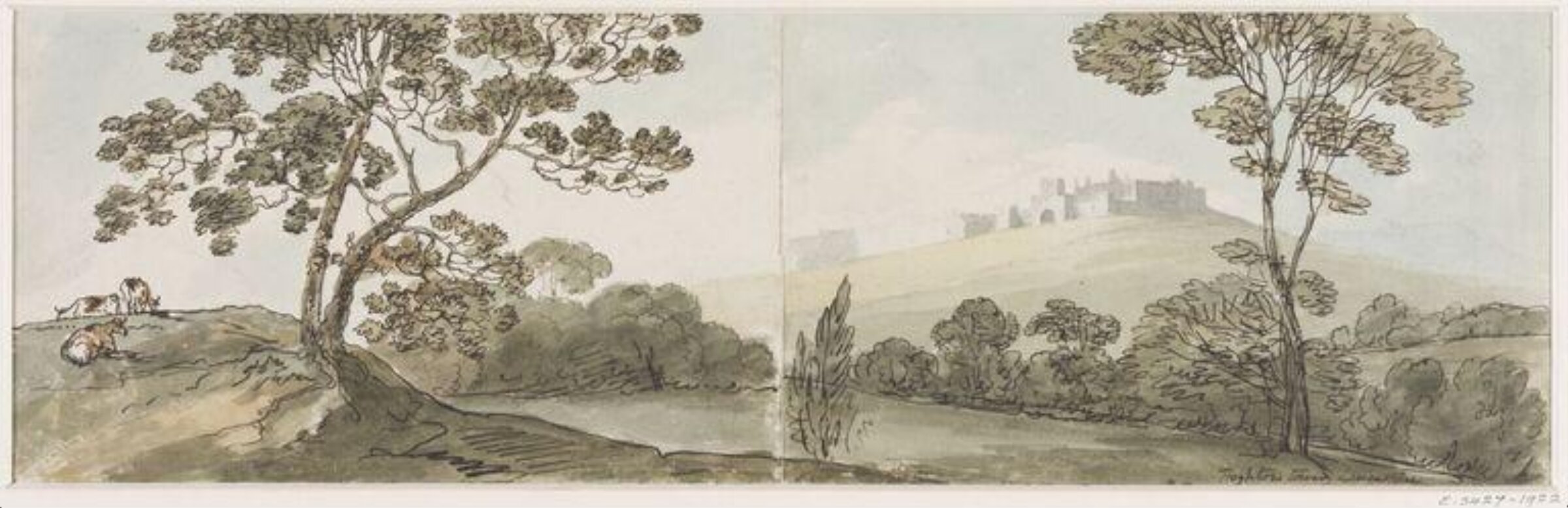Drawing, John Baverstock Knight, c. early 19th century