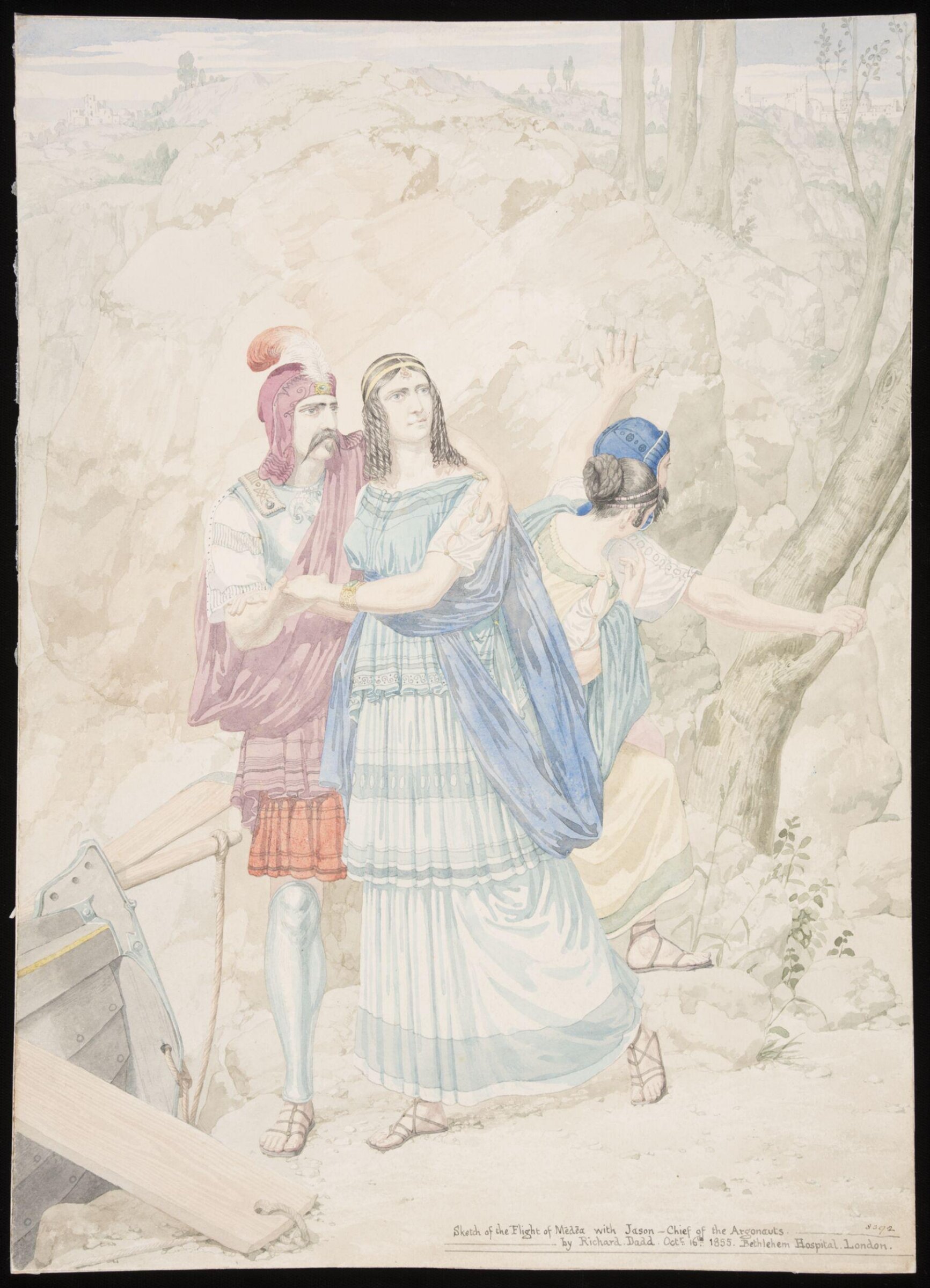 Jason and Medea, Richard Dadd, 1855