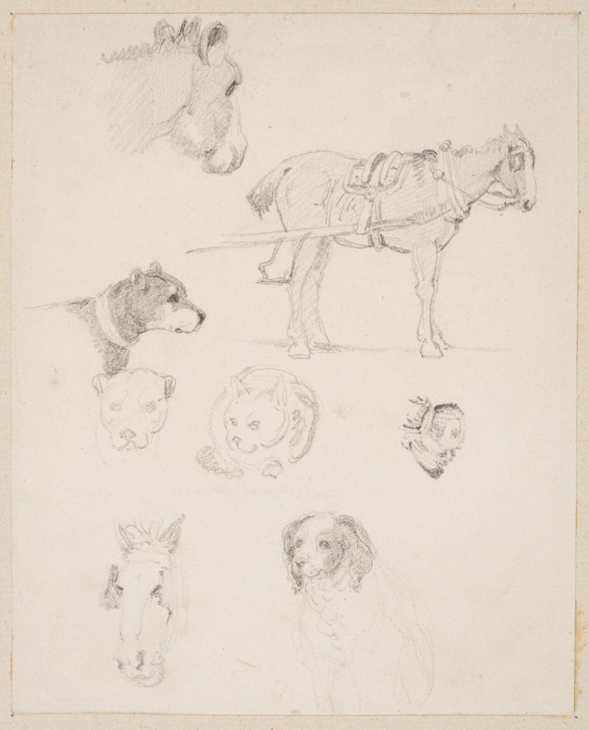 Drawing, Peter de Wint
