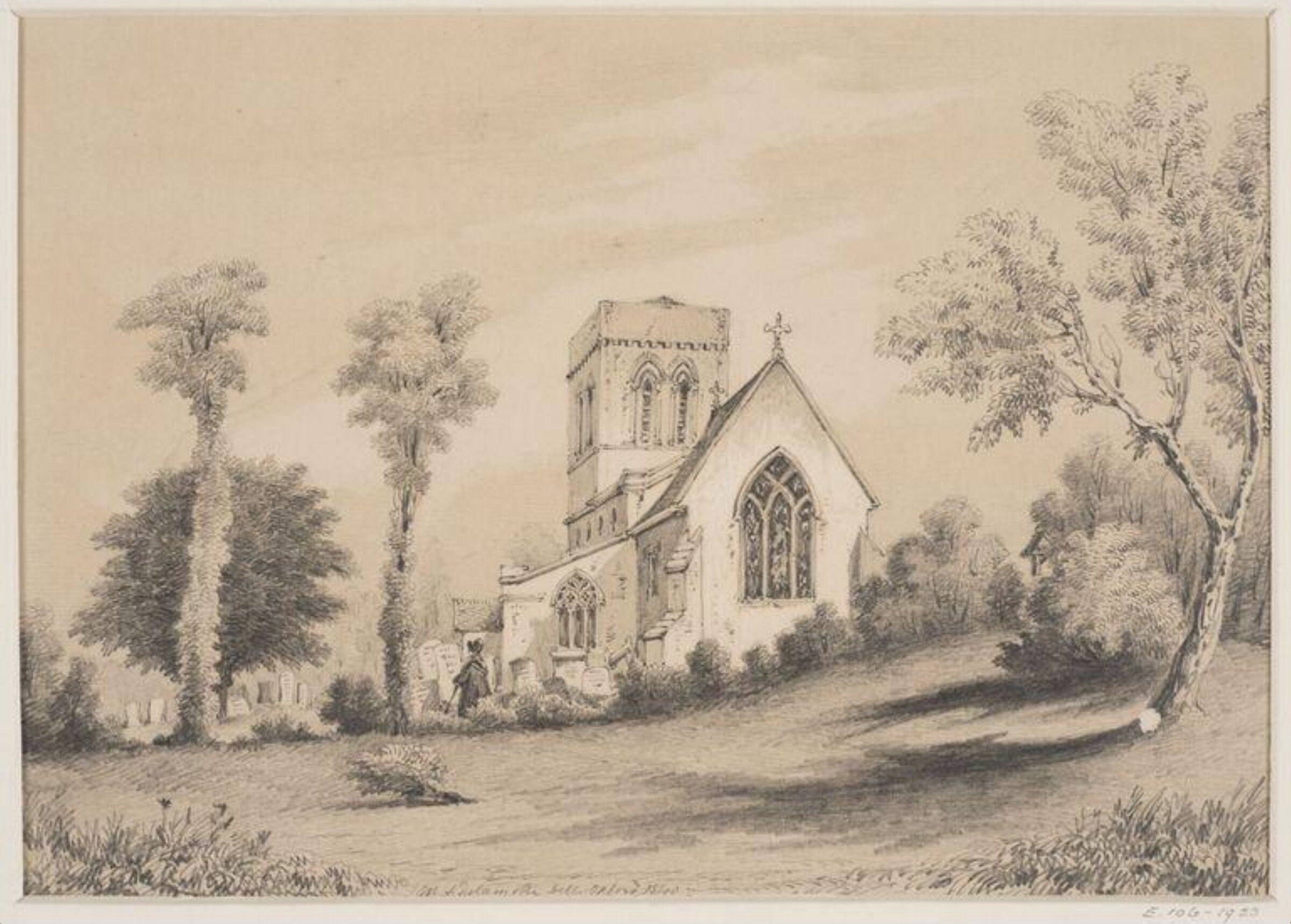 Drawing, William Alfred Delamotte, 1840