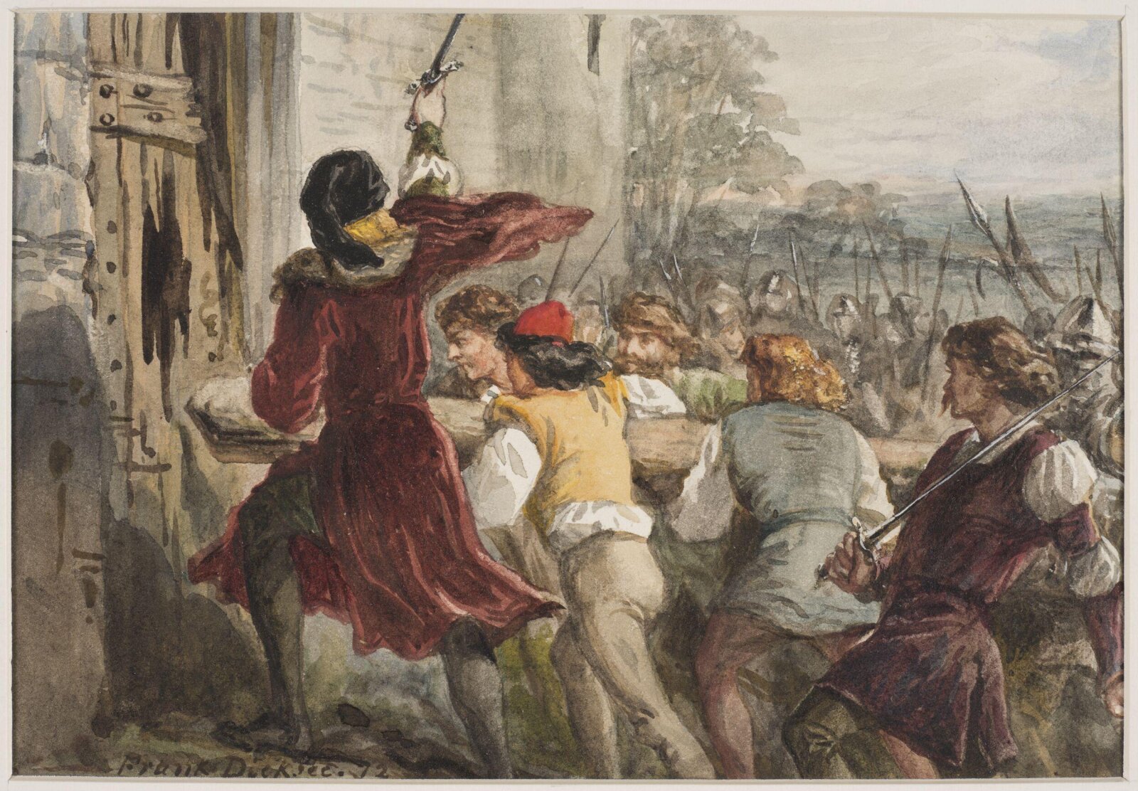 Watercolour, 1872