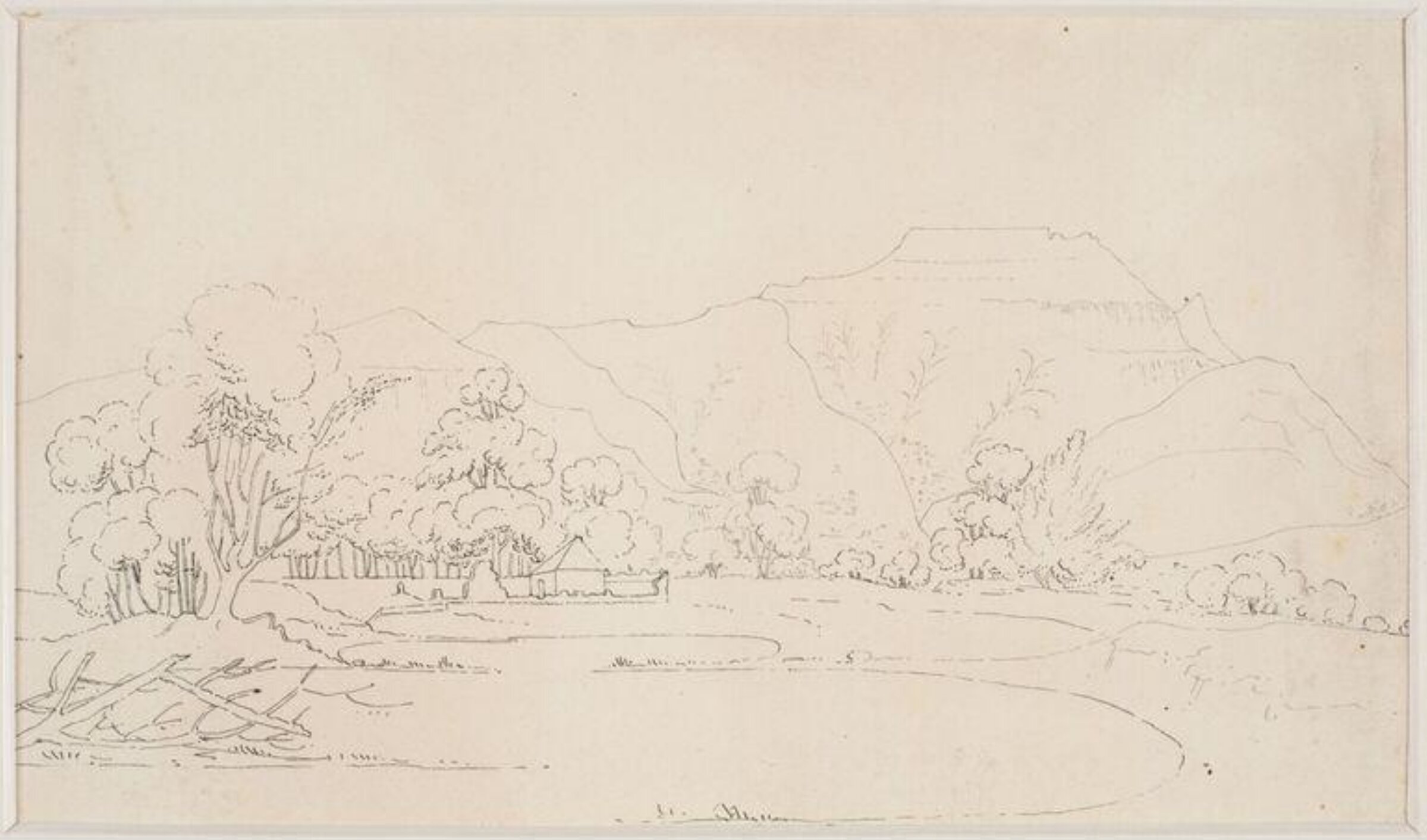 Drawing, William Daniell