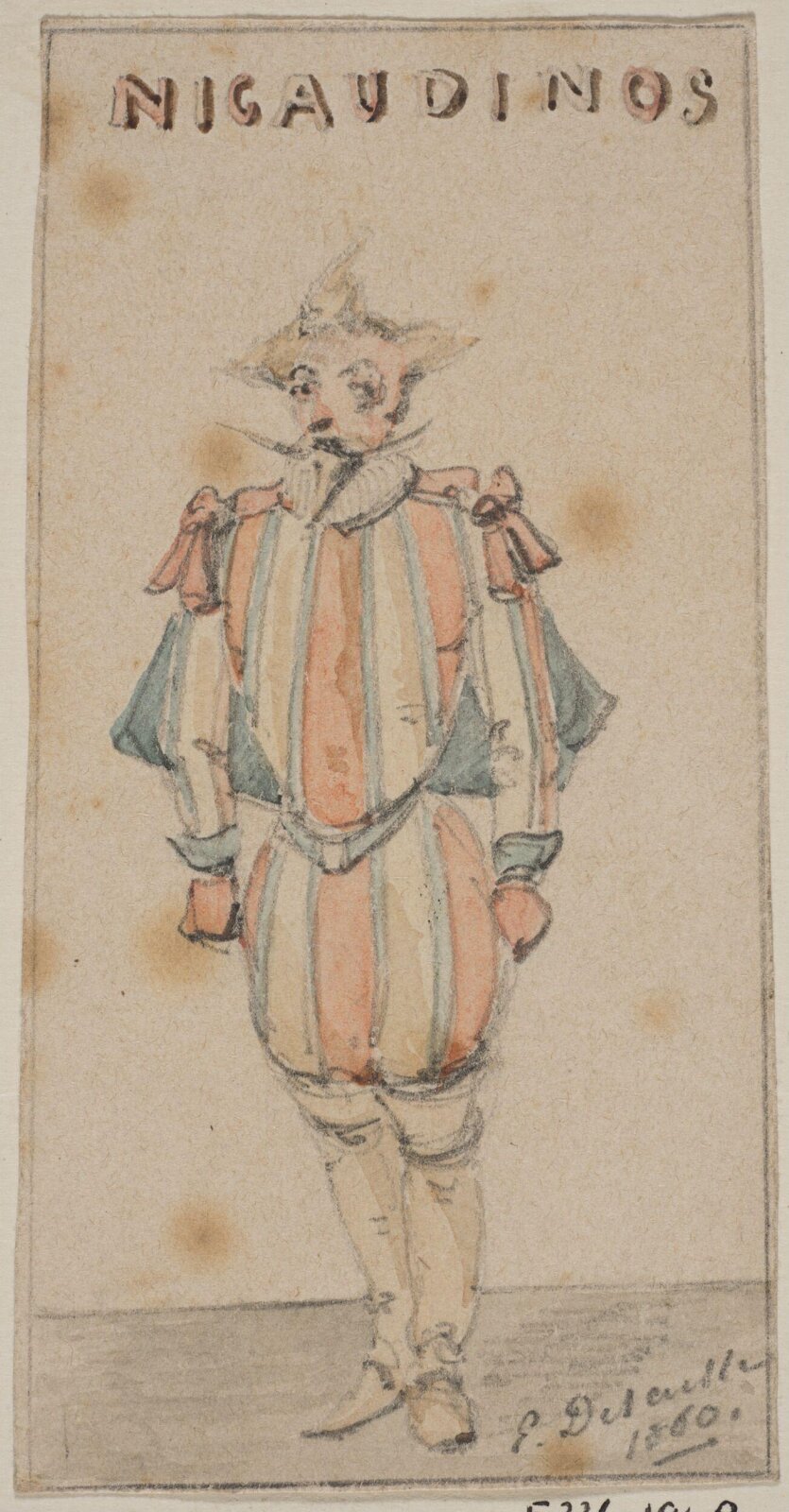 Drawing, Жан Батист Эдуард Детайль, 1848-1912