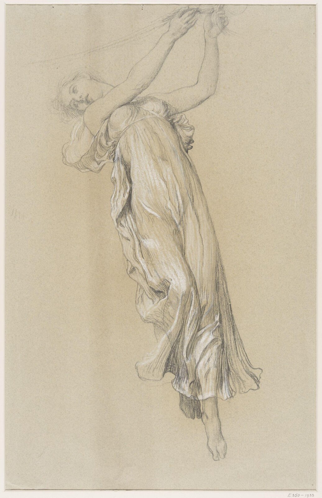 Watercolour drawing, Francis Bernard Dicksee, c.1880